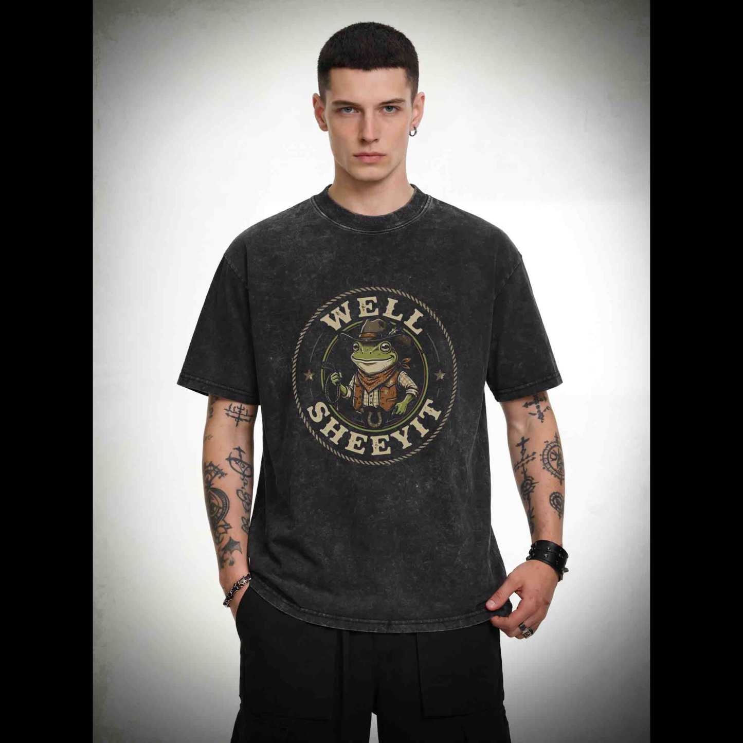 Well Sheeyit Washed T-shirt