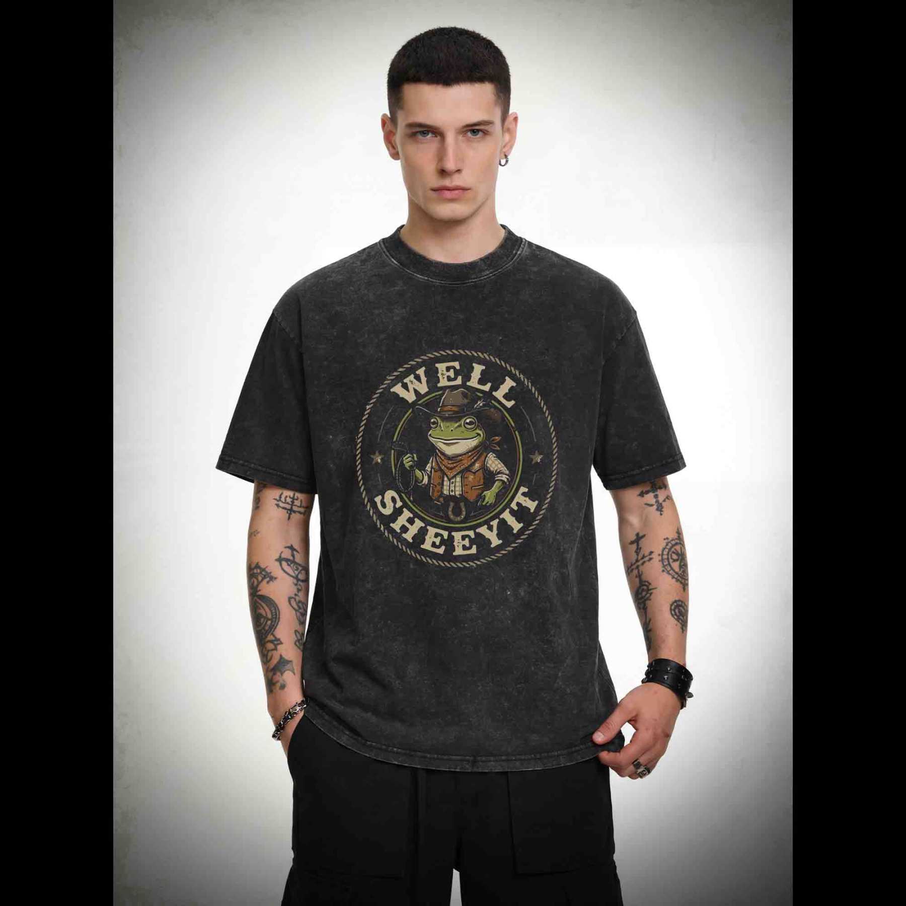 Well Sheeyit Washed T-shirt