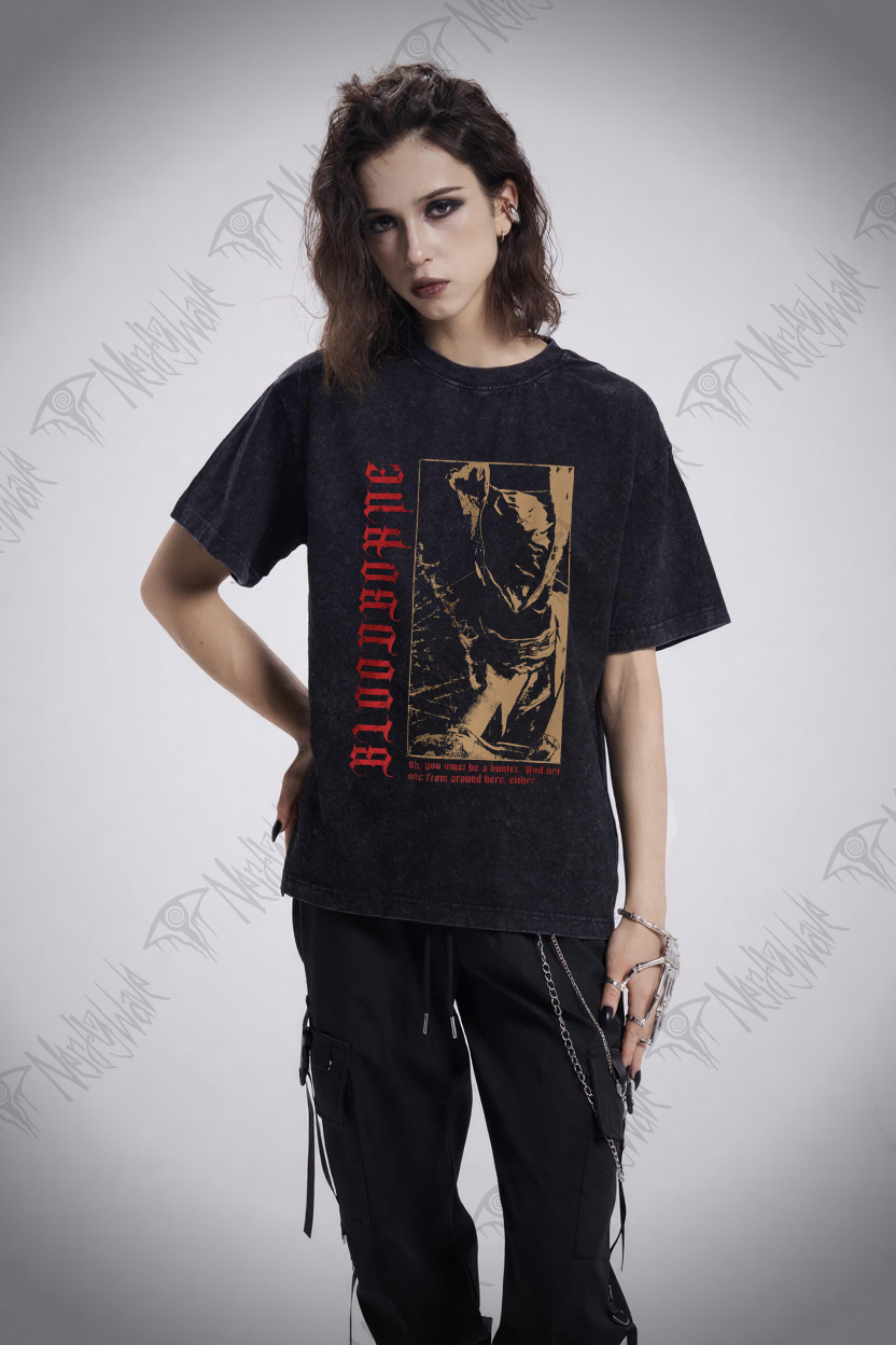 Oh You Must be a Hunter Washed T-shirt