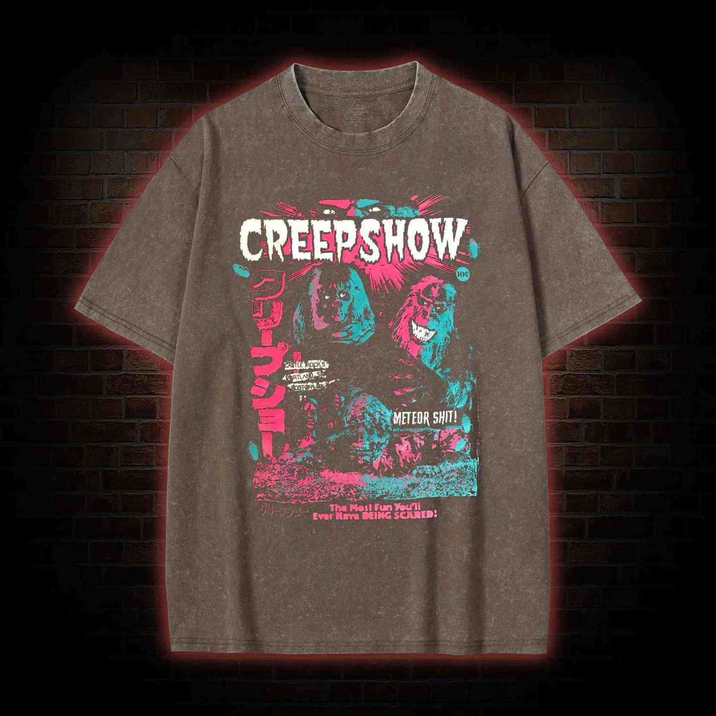 The Most Fun You'll ever have being Scared Washed T-shirt