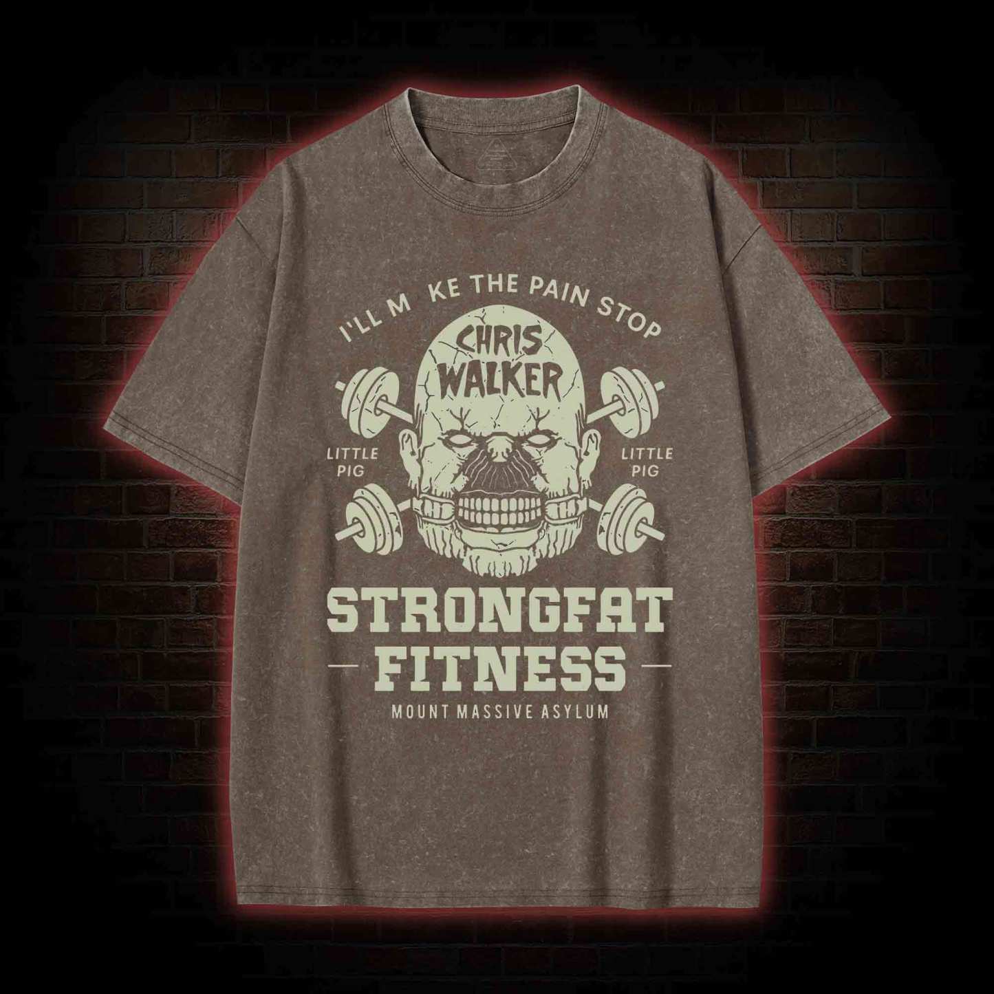 I'll Make the Pain Stop Washed T-shirt