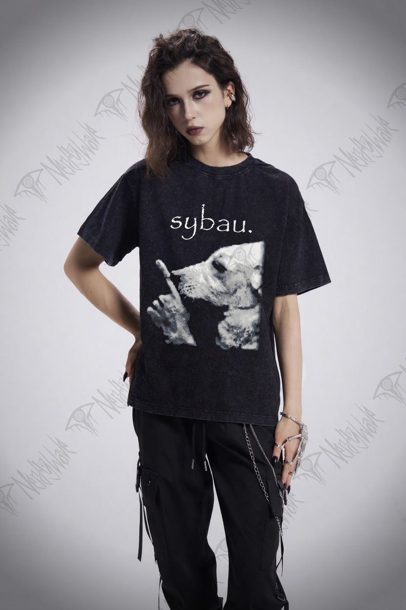Sybau Dog Washed T-shirt