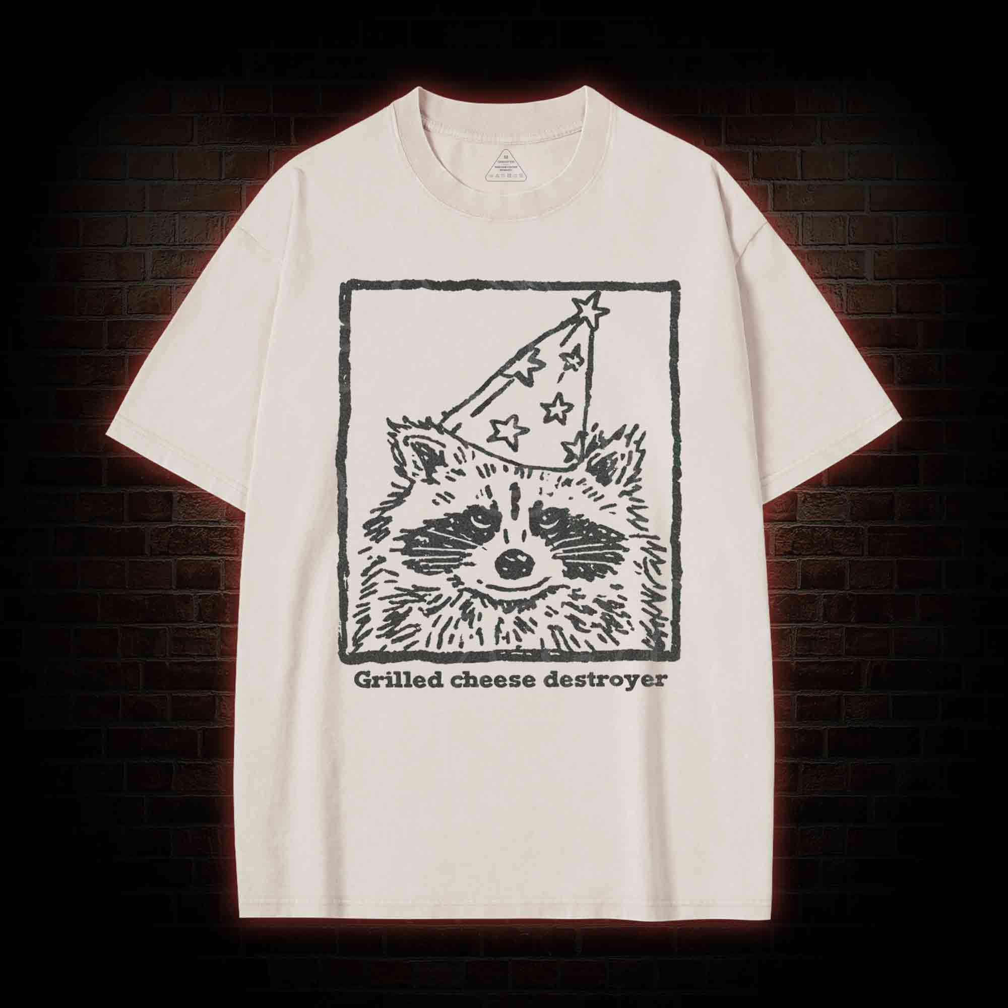 Grilled Cheese Destroyer Washed T-shirt