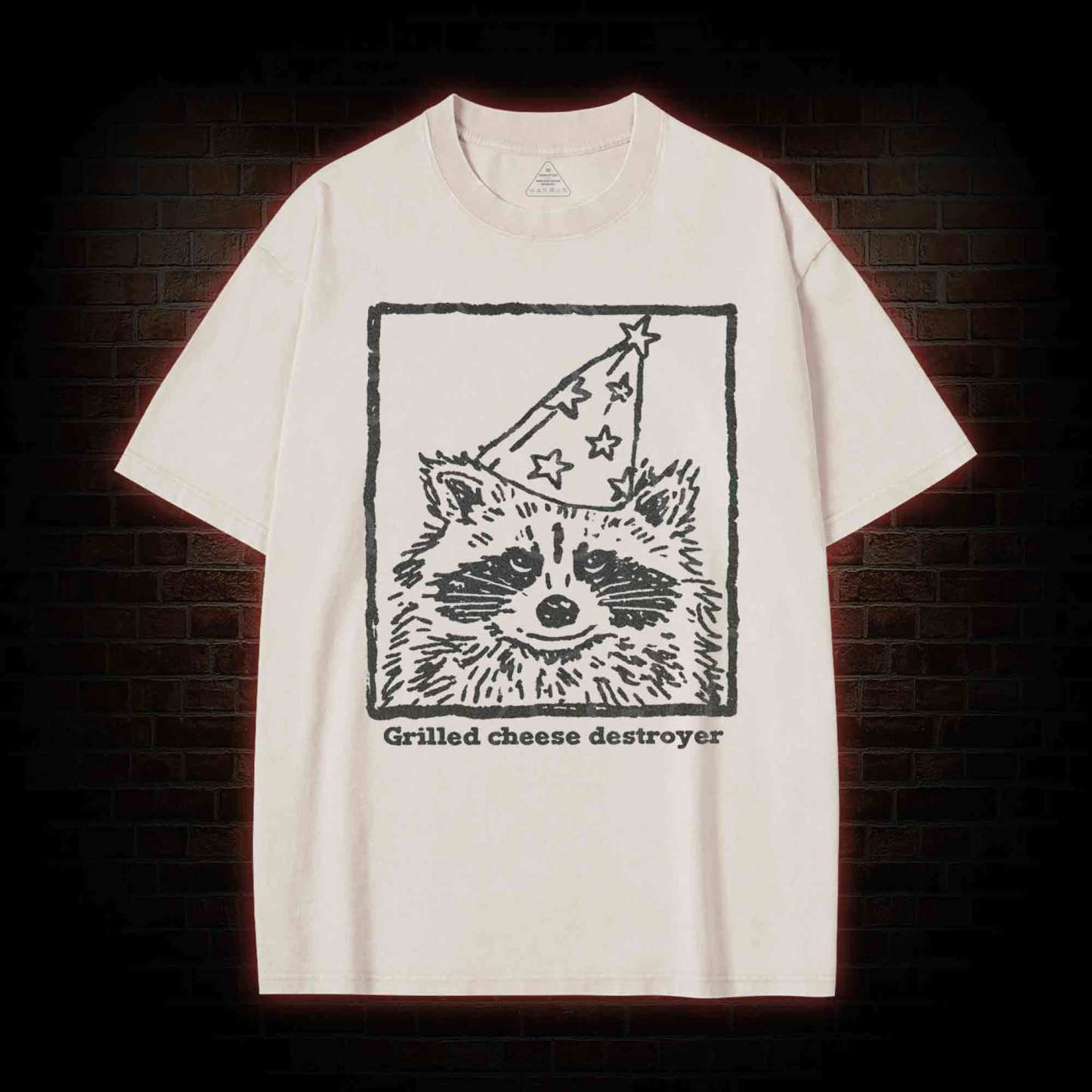 Grilled Cheese Destroyer Washed T-shirt