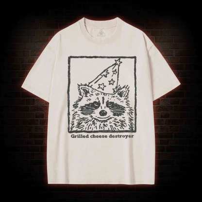 Grilled Cheese Destroyer Washed T-shirt