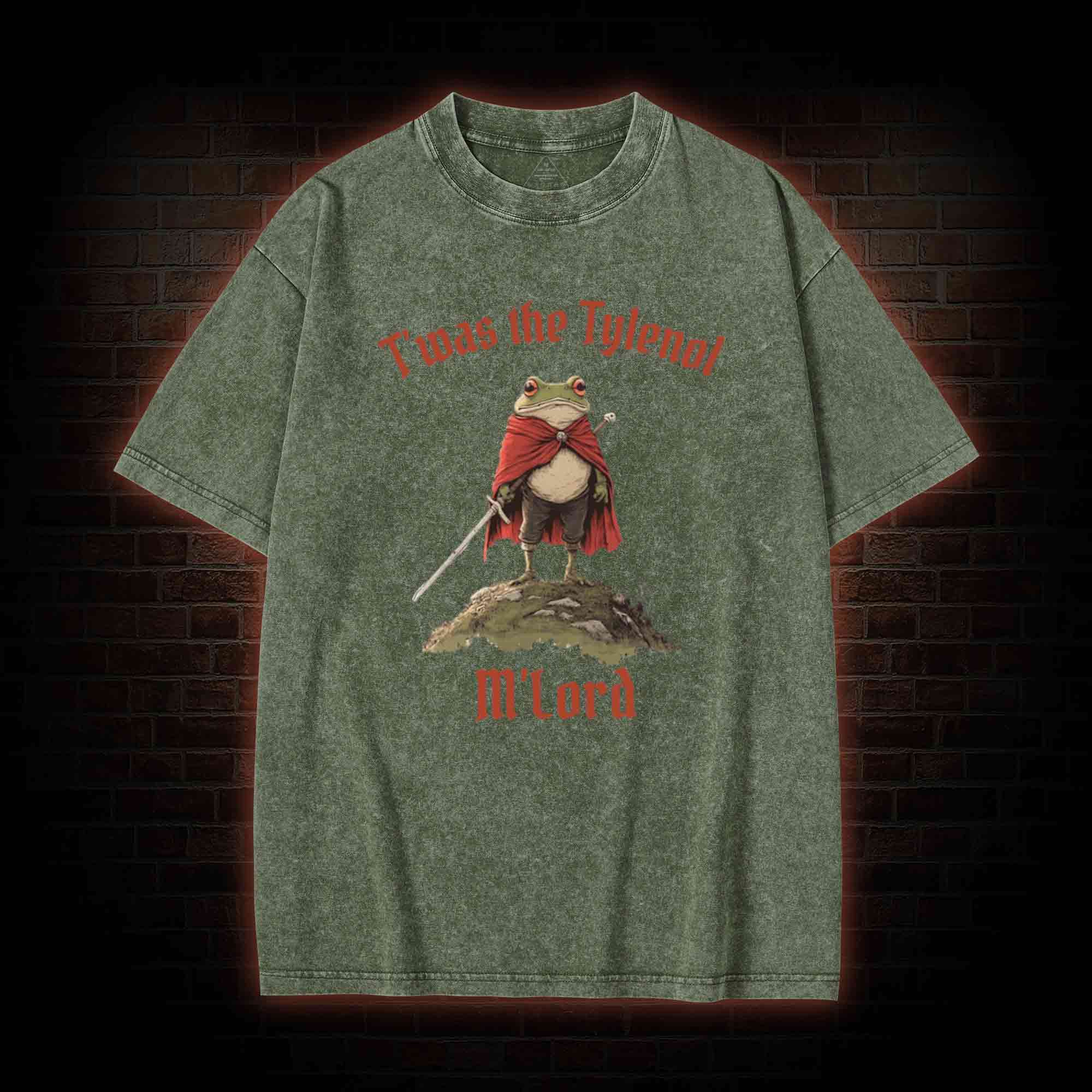 Funny Anti RFK Jr Frog Liberal Meme Washed T-shirt