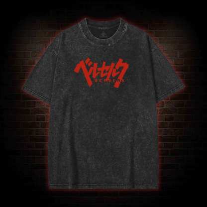 Life is Cruel Washed T-shirt