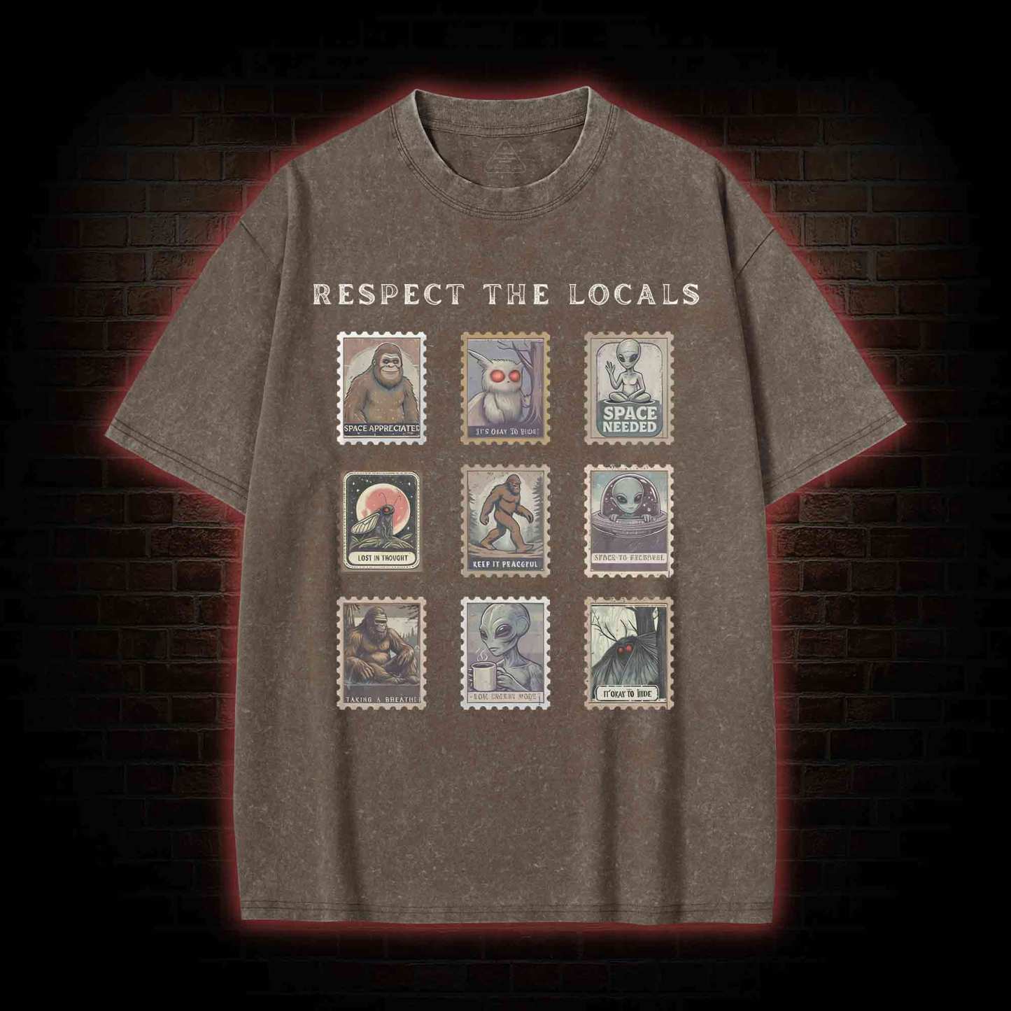 Respect the Locals Washed T-shirt