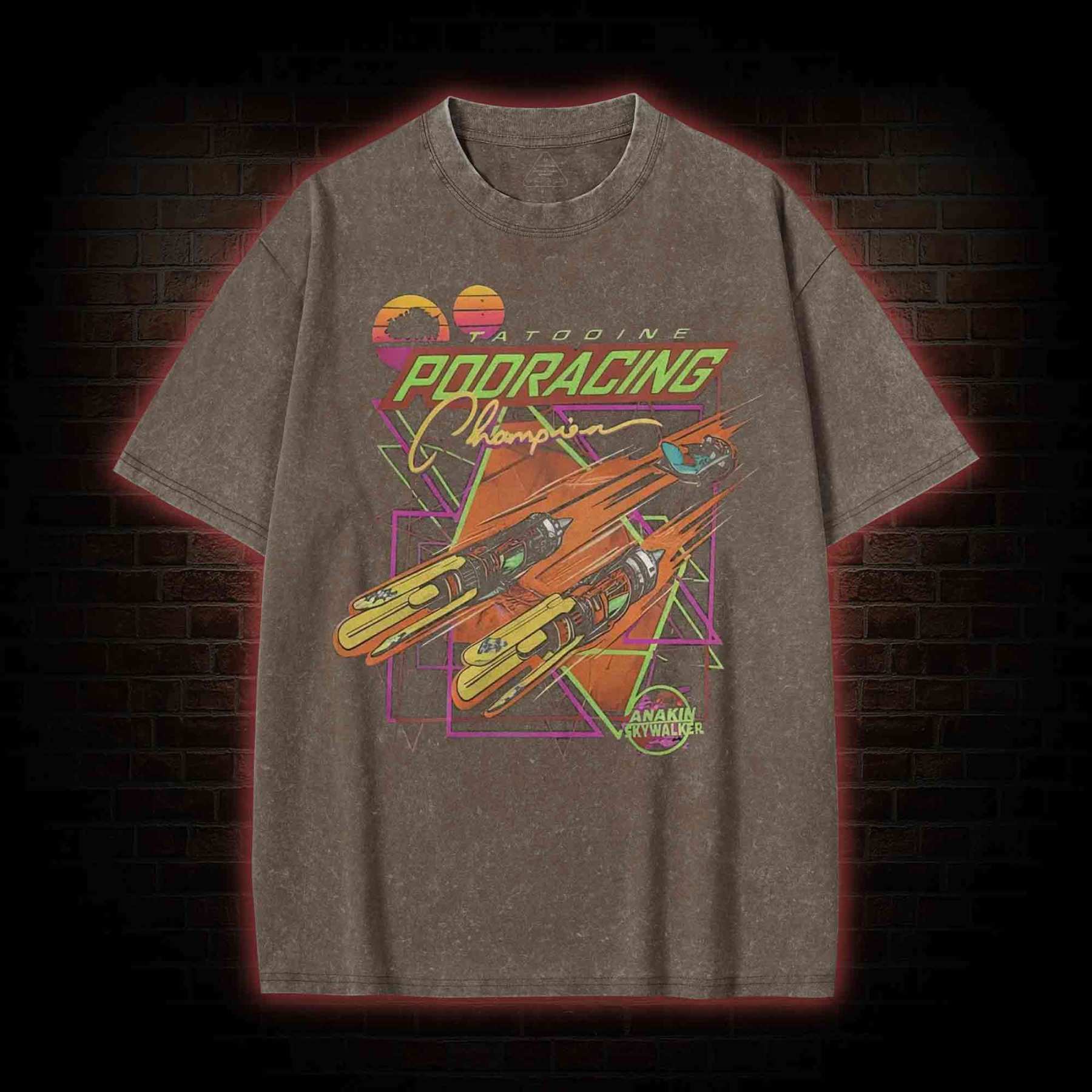 May the Force be with You Washed T-shirt