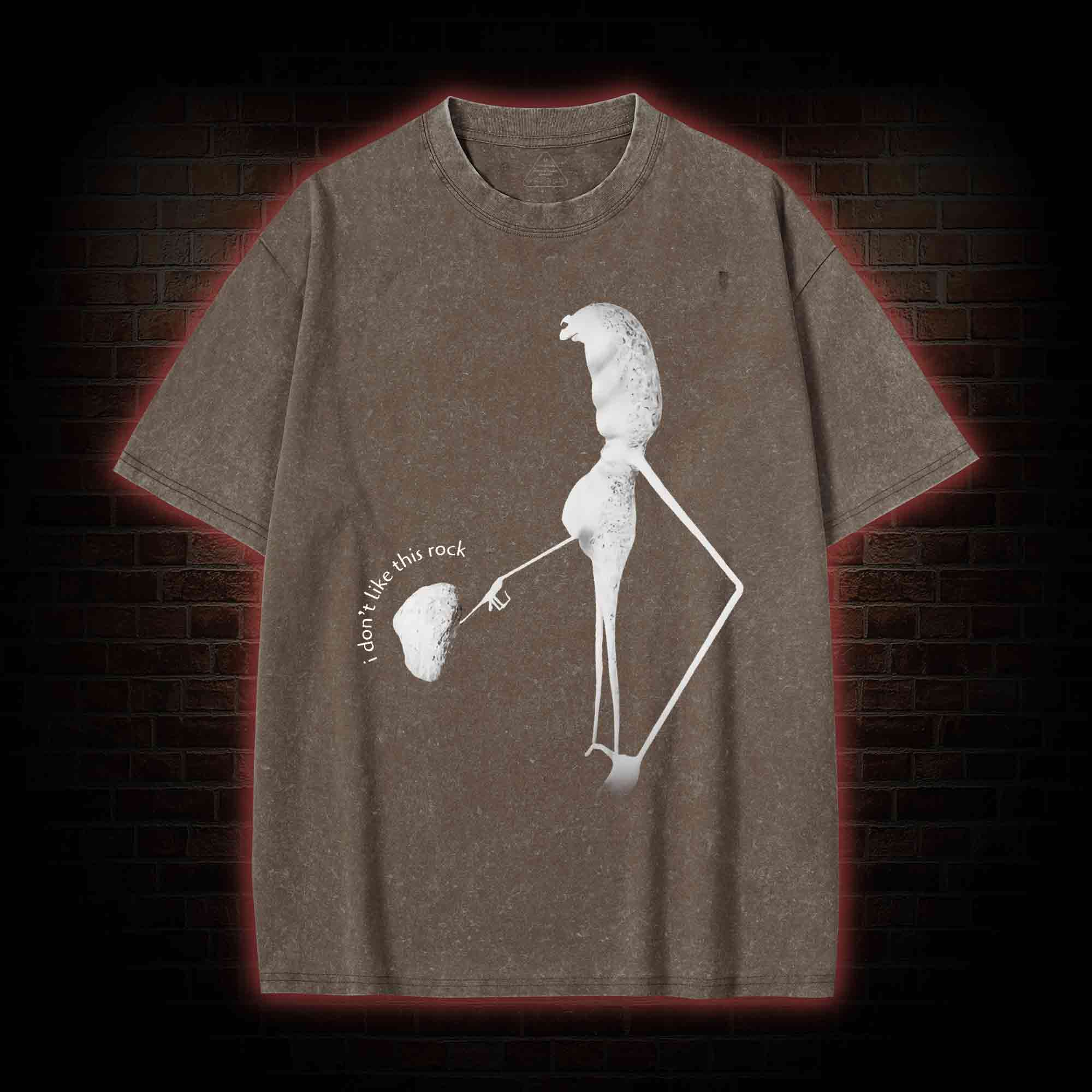 I don't Like This Stone Washed T-shirt