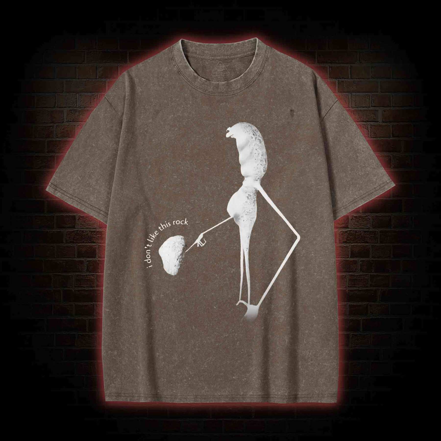 I don't Like This Stone Washed T-shirt