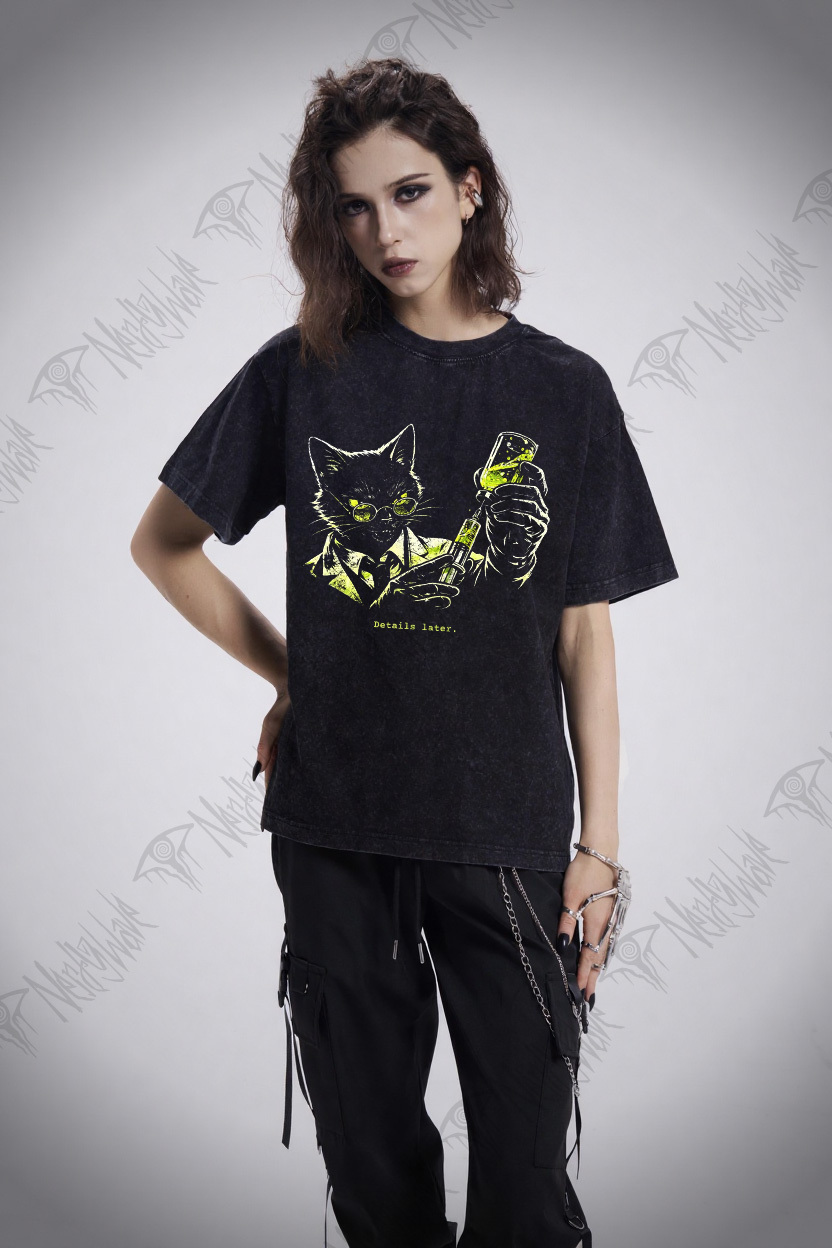 Cats Dead Details T-shirt