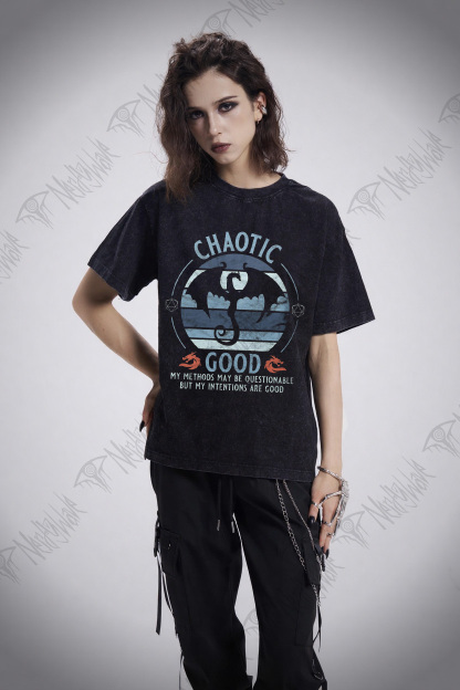 Chaotic Good Washed T-shirt