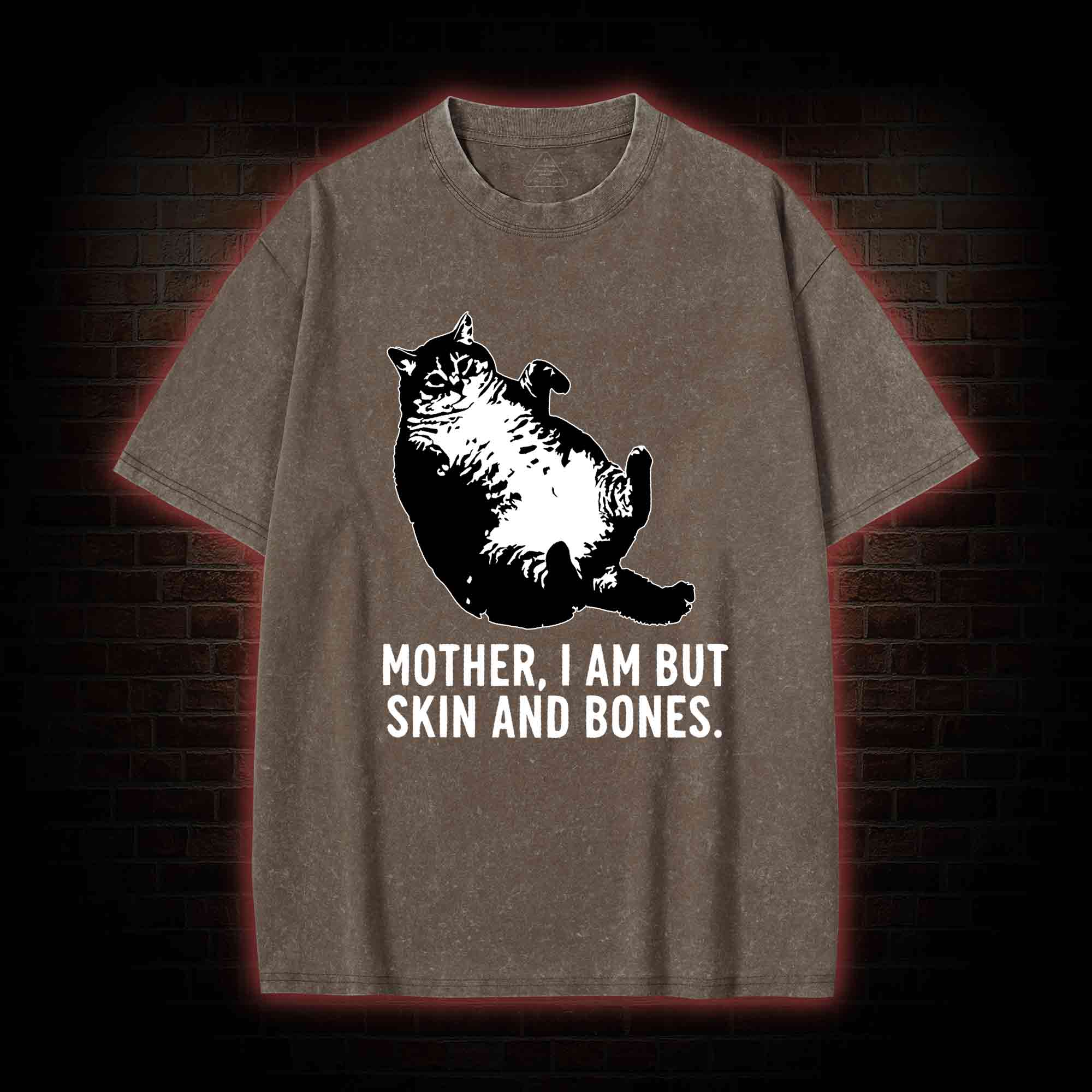 Mother I Am but Skin and Bones Washed T-shirt