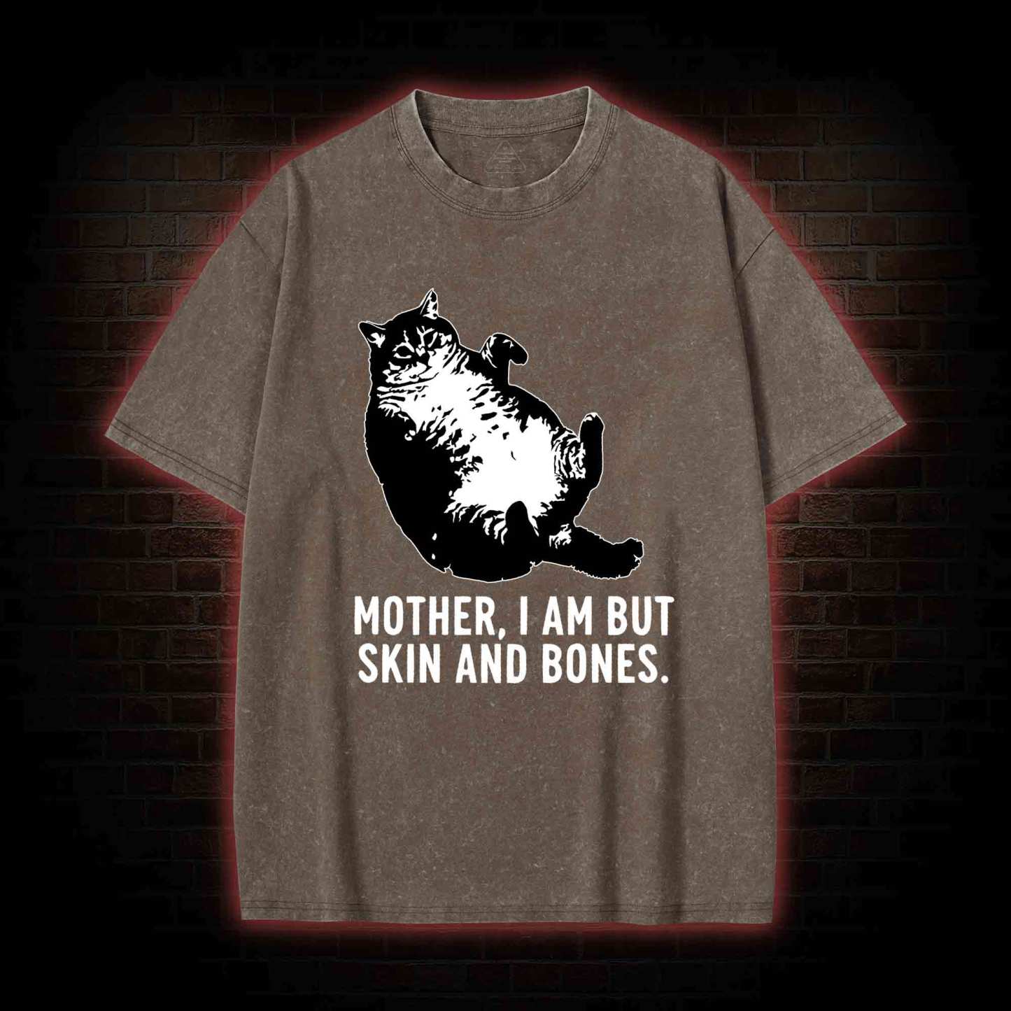 Mother I Am but Skin and Bones Washed T-shirt