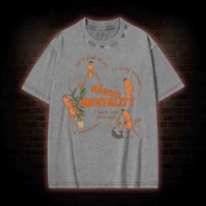 Marcus the Worm Washed T-shirt