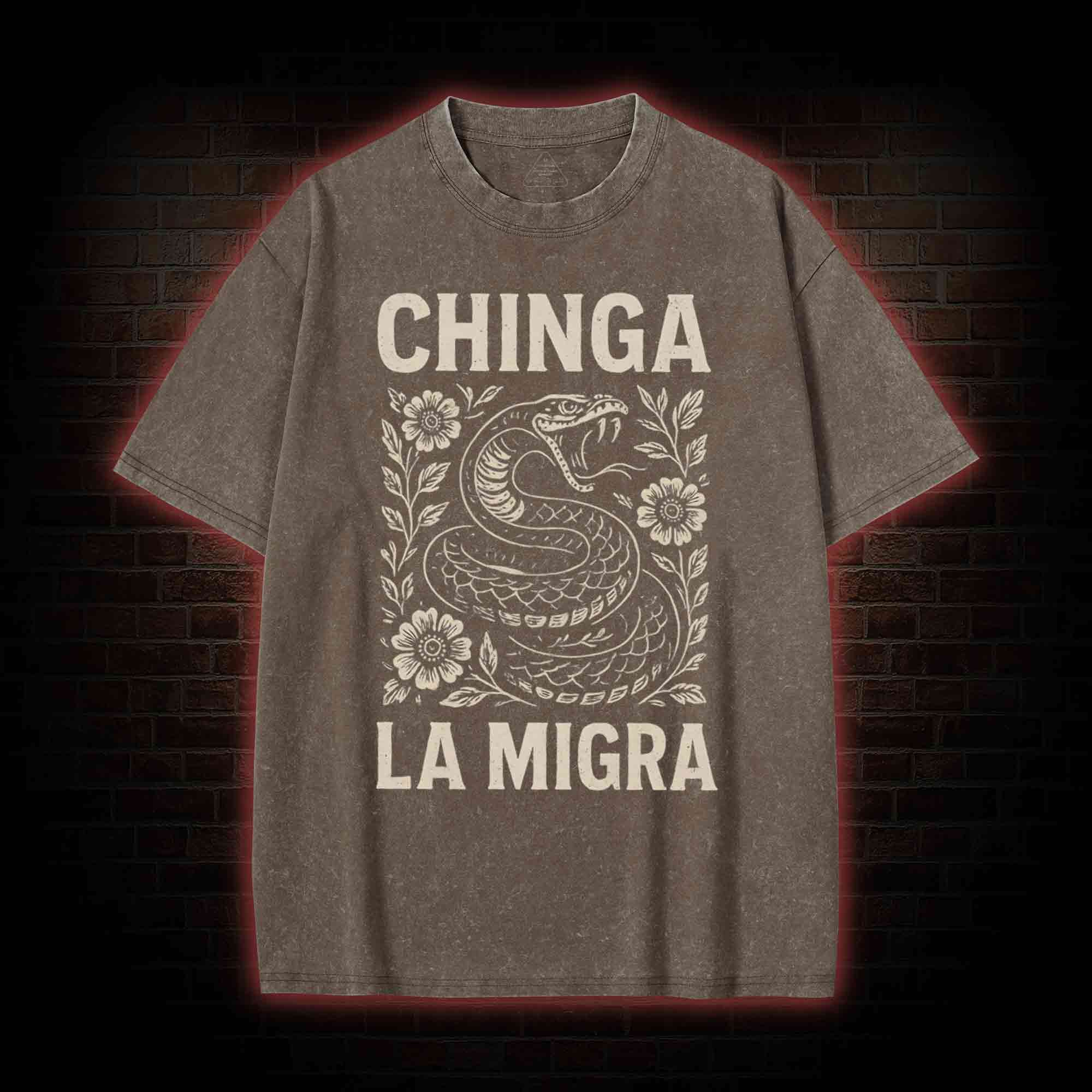 Immigrant Rights Washed T-shirt