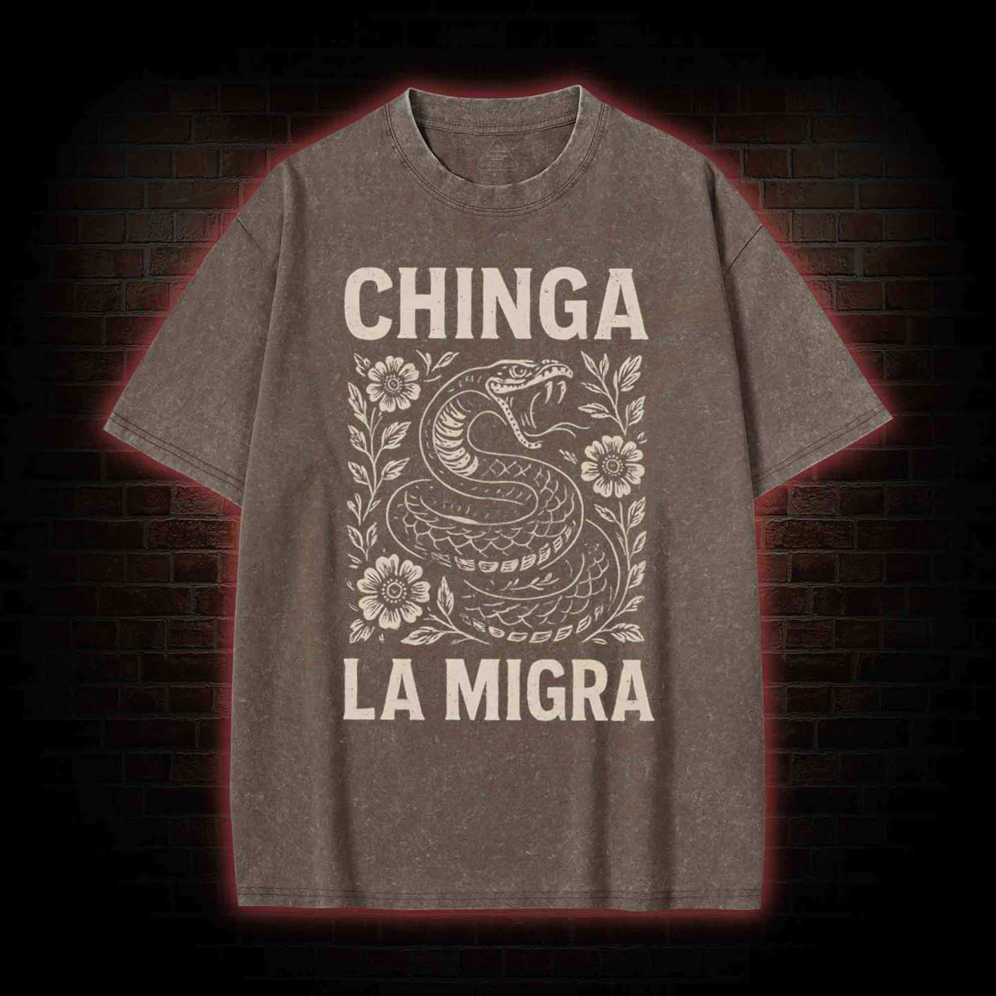 Immigrant Rights Washed T-shirt