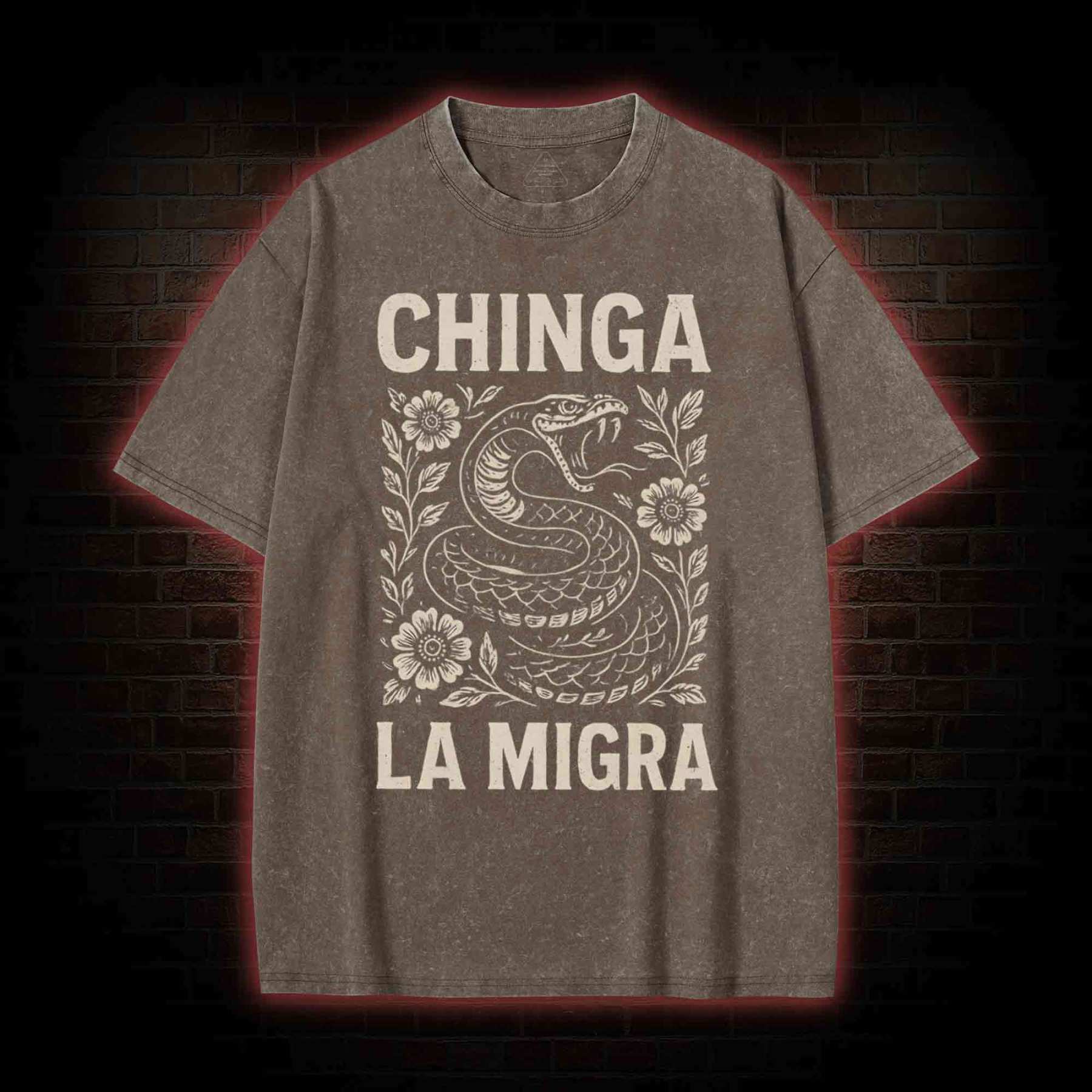 Immigrant Rights Washed T-shirt