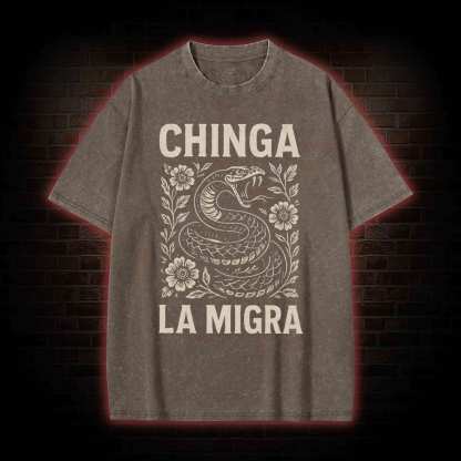 Immigrant Rights Washed T-shirt