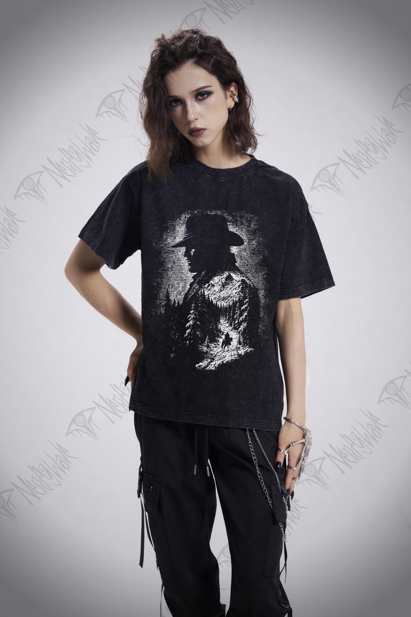Western Adventure Washed T-shirt
