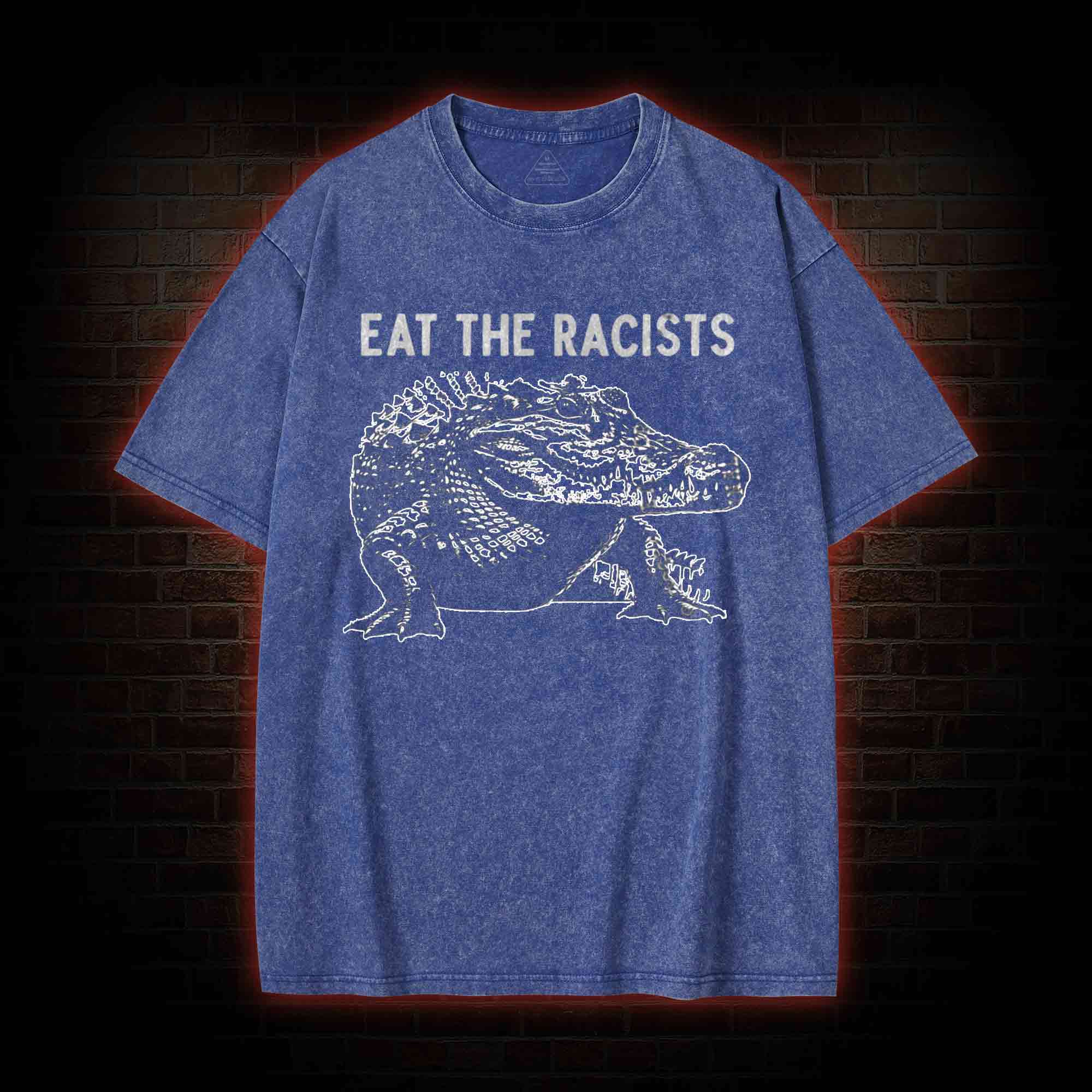 Eat the Racists Washed T-shirt
