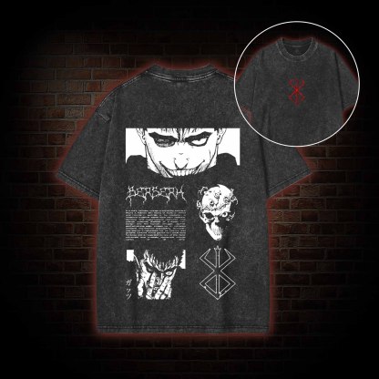 From Now on I will Fight My Own Battles Washed T-shirt