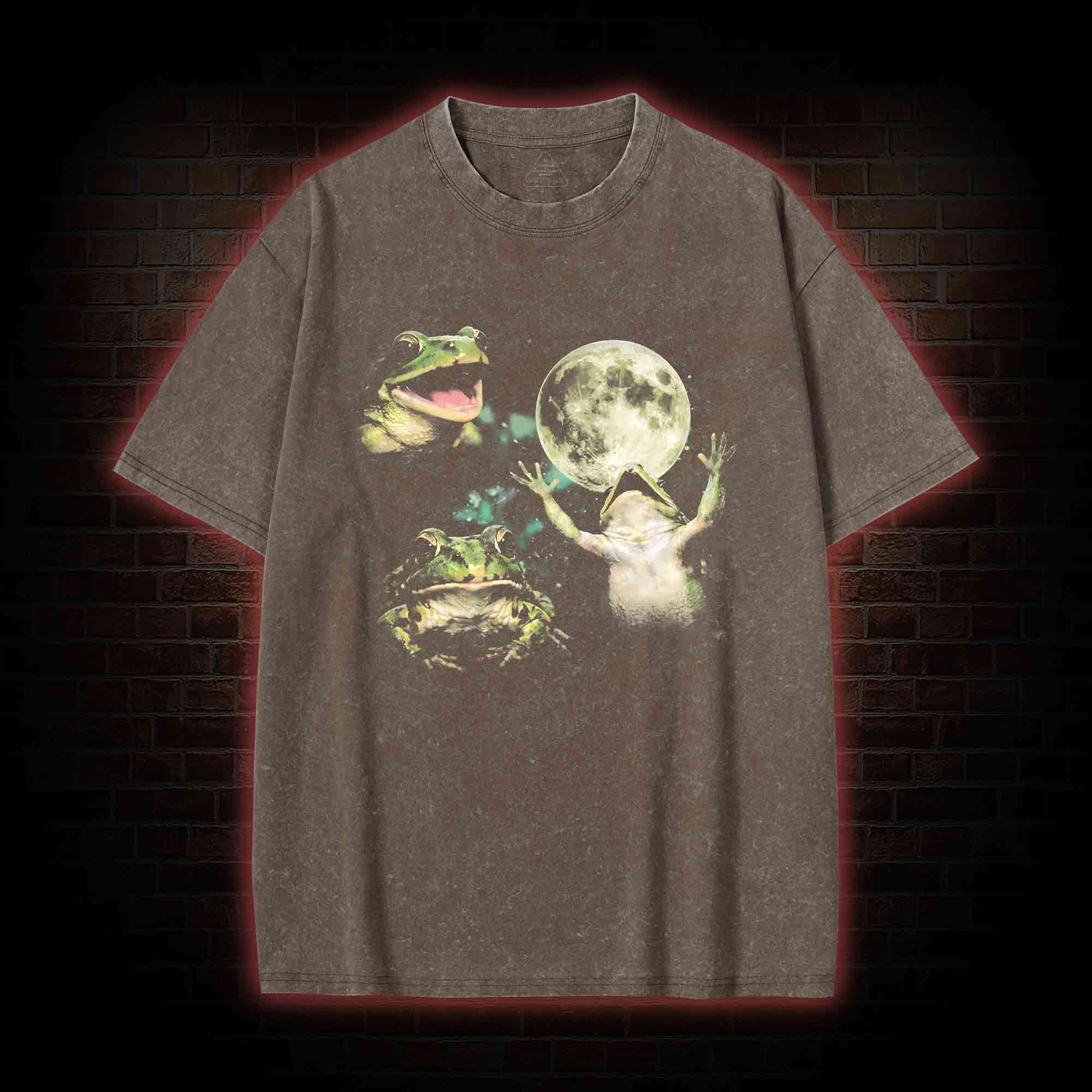 Frog Moon Washed T-shirt