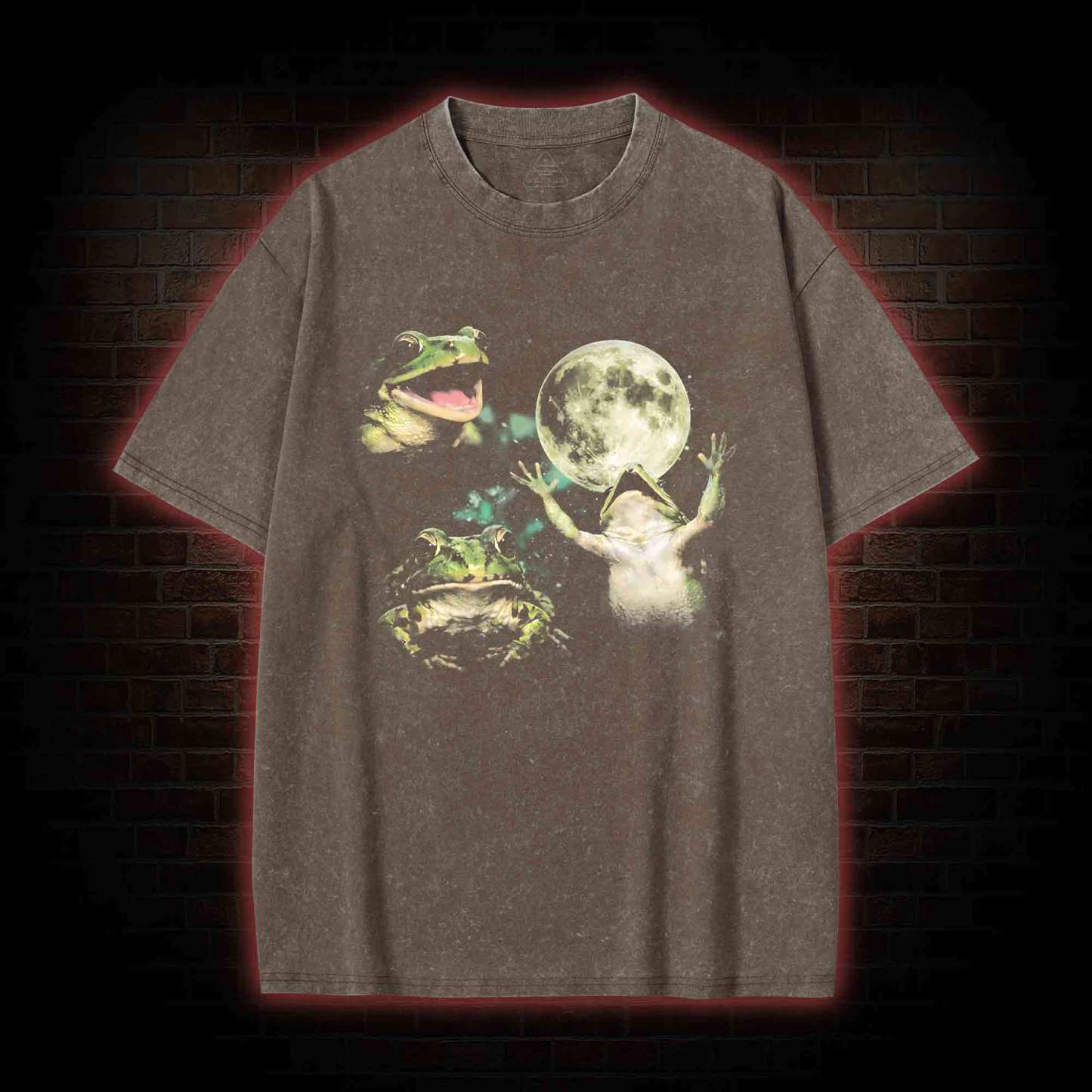 Frog Moon Washed T-shirt