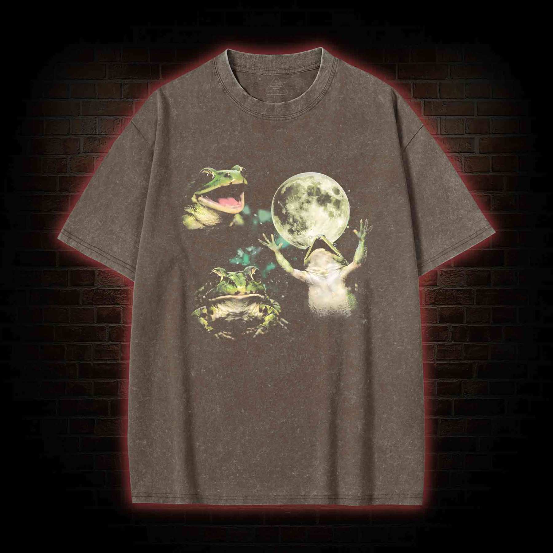 Frog Moon Washed T-shirt