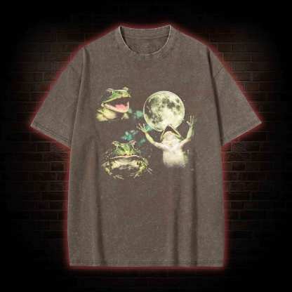 Frog Moon Washed T-shirt