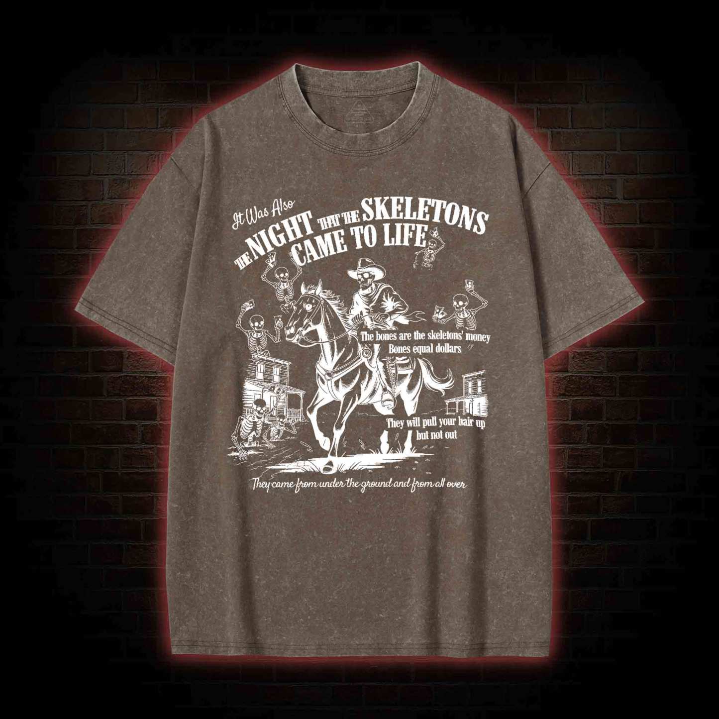 I Think You Should Leave Washed T-shirt