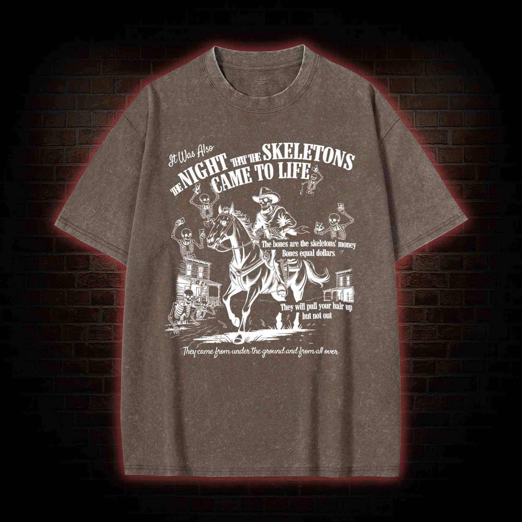 I Think You Should Leave Washed T-shirt