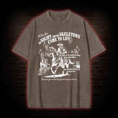 I Think You Should Leave Washed T-shirt