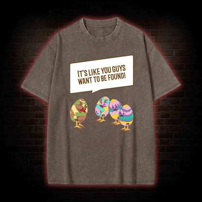 Easter Egg Complaint Washed T-shirt