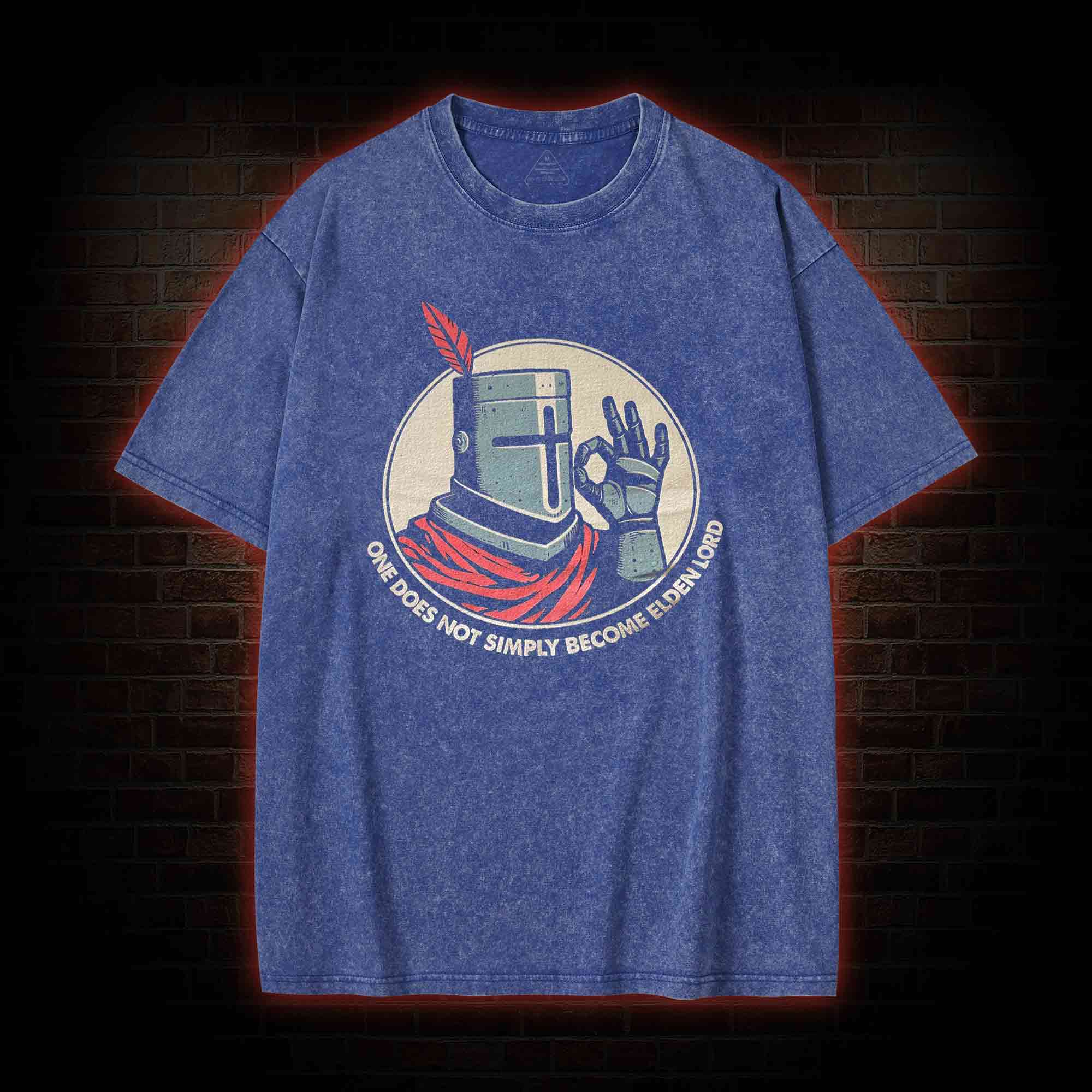 One does not Simply become Elden Lord Washed T-shirt