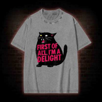First of all I’m a Delight Washed T-shirt