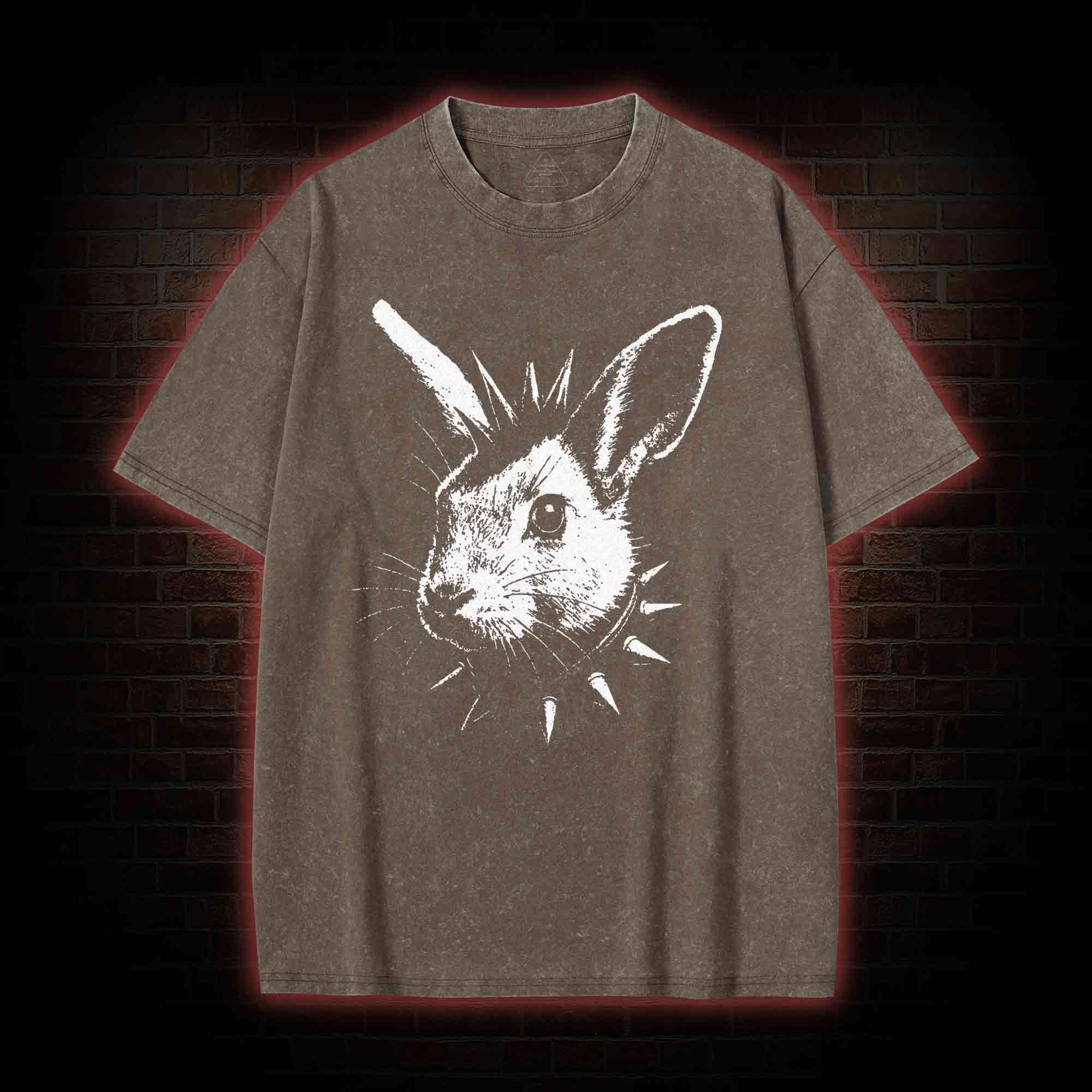 Punk Bunny Washed T-shirt