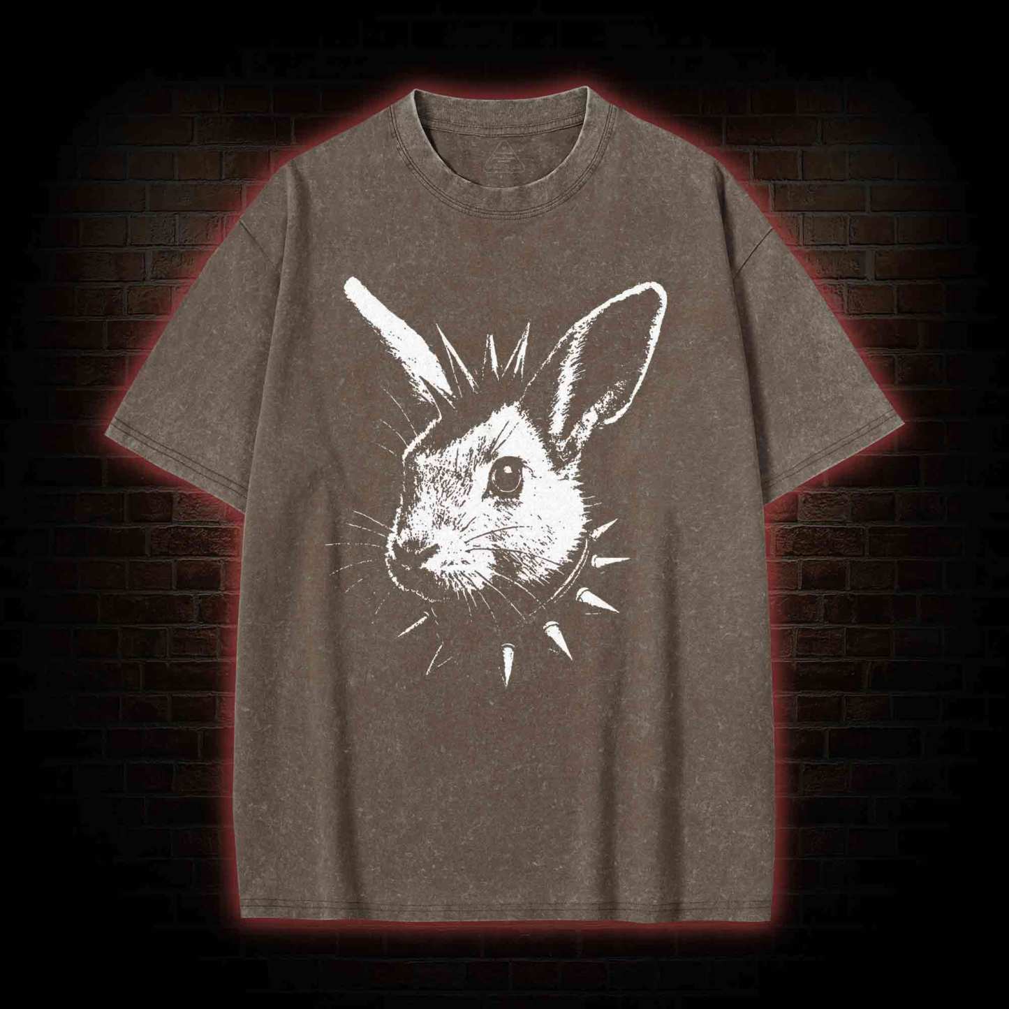 Punk Bunny Washed T-shirt
