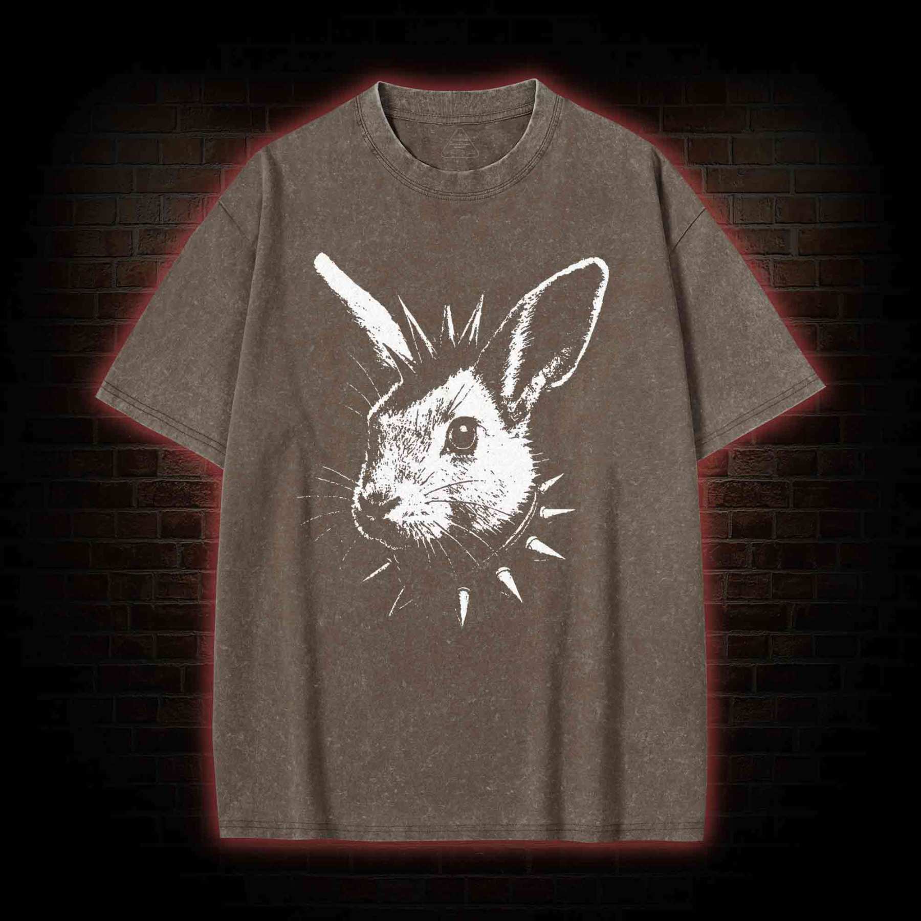Punk Bunny Washed T-shirt