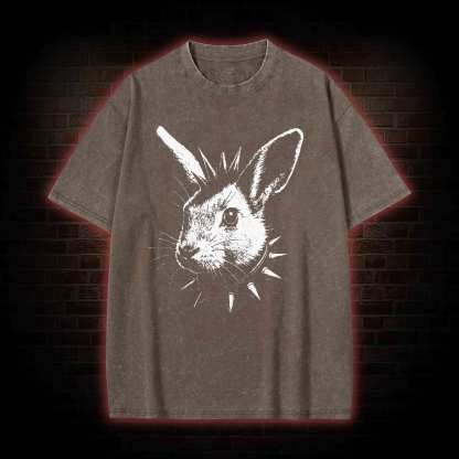 Punk Bunny Washed T-shirt