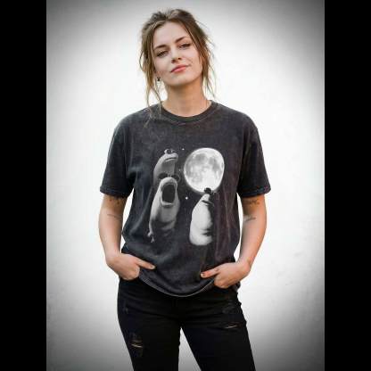 Marcus the Worm Washed T-shirt