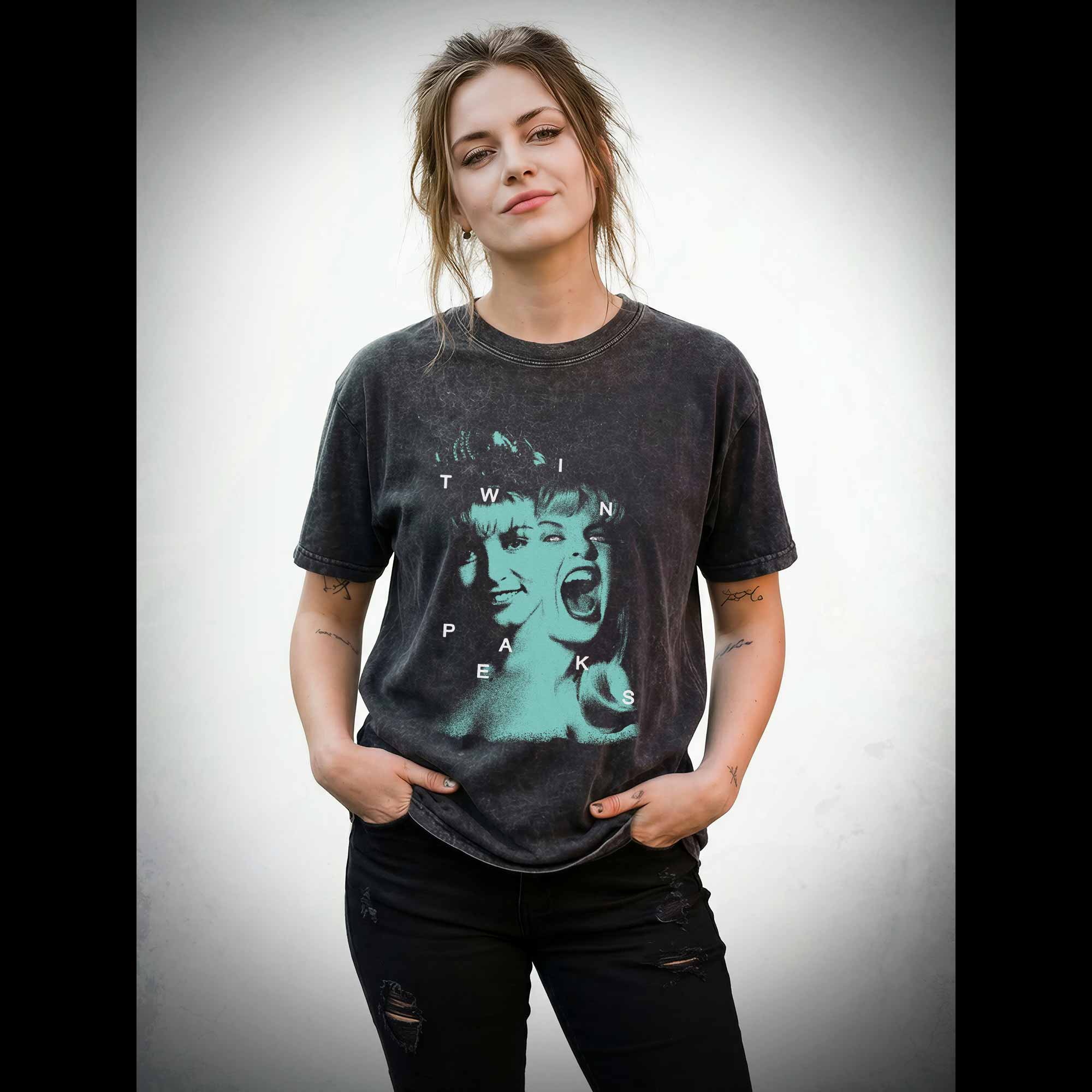 Fire Walk with Me Washed T-shirt