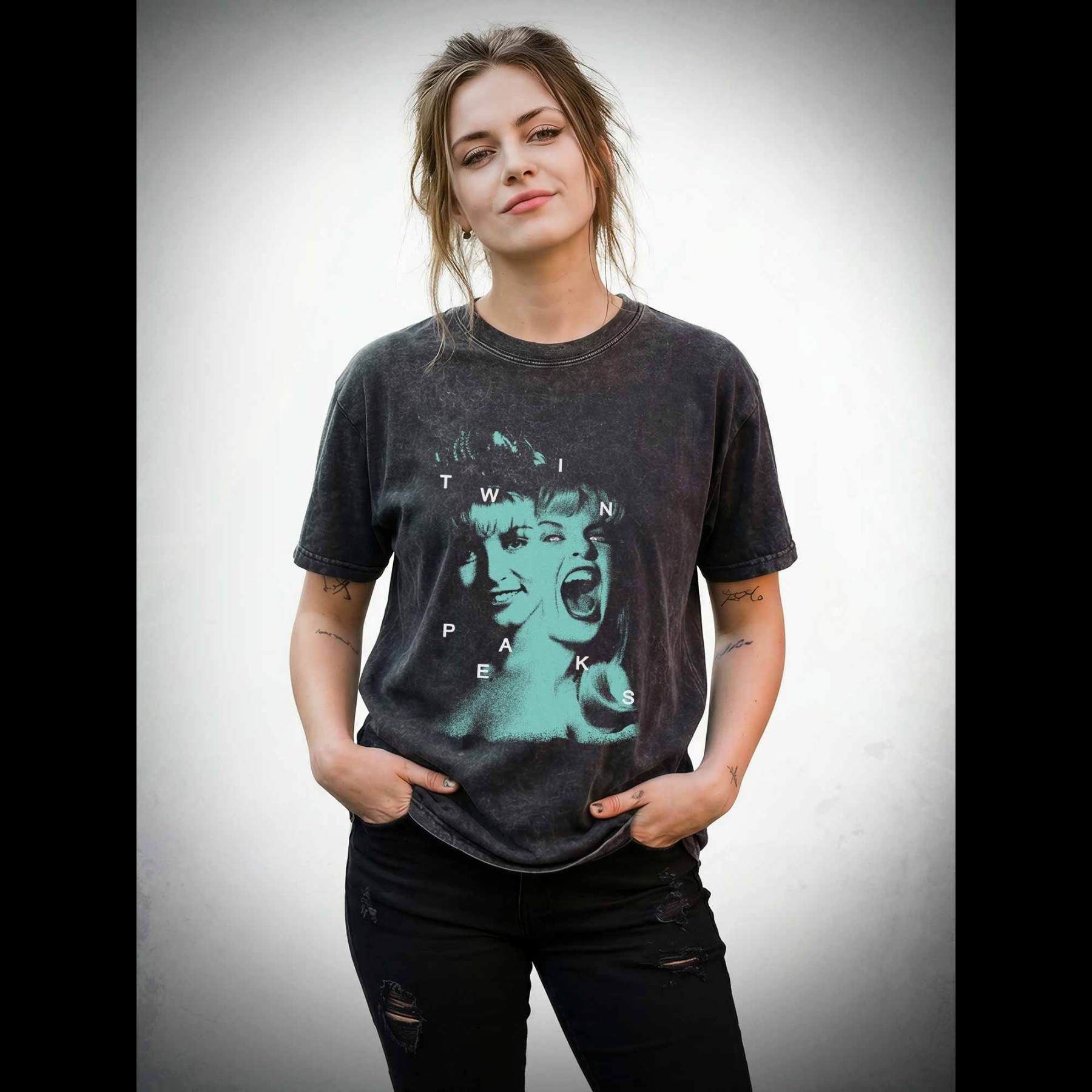 Fire Walk with Me Washed T-shirt