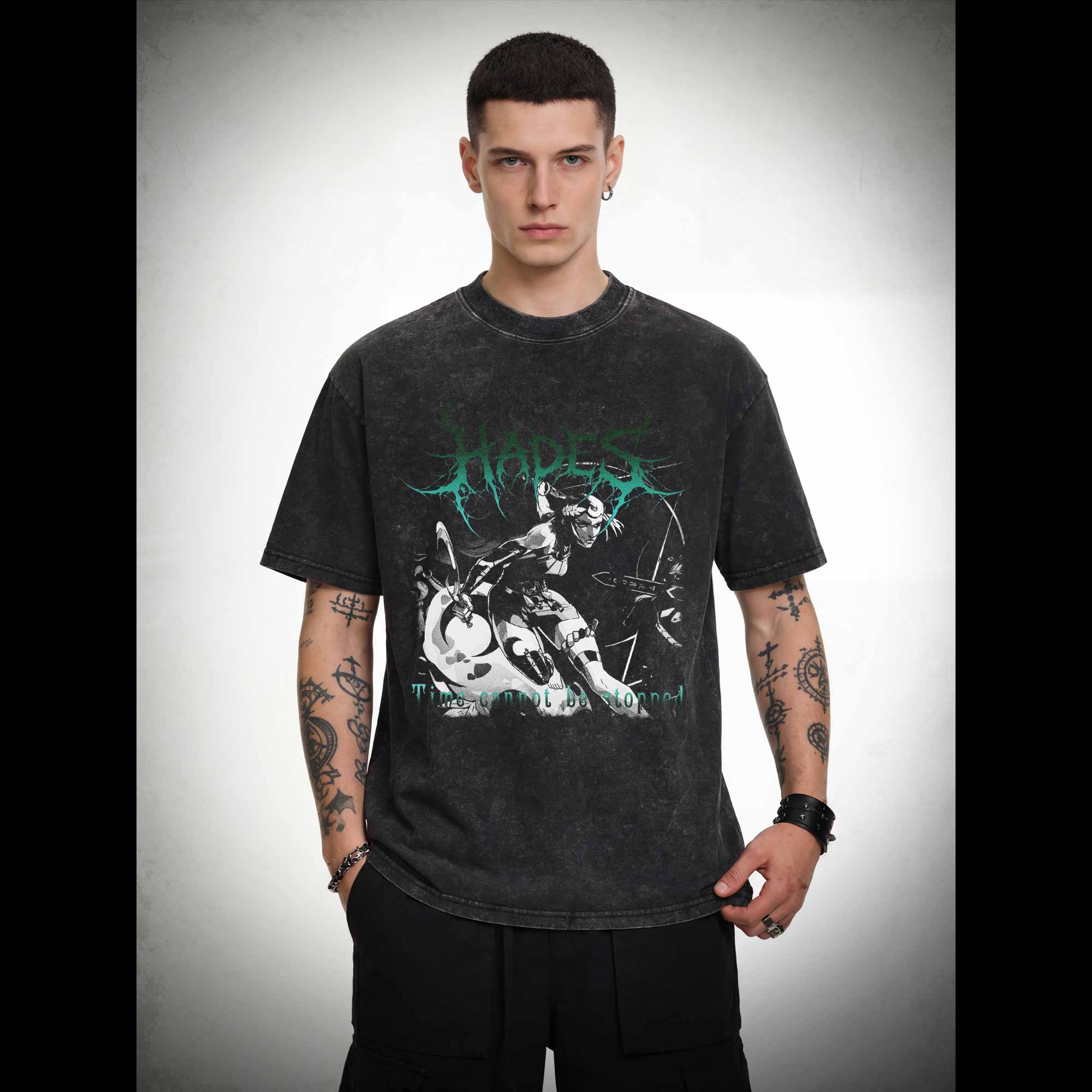 Time Flows Washed T-shirt