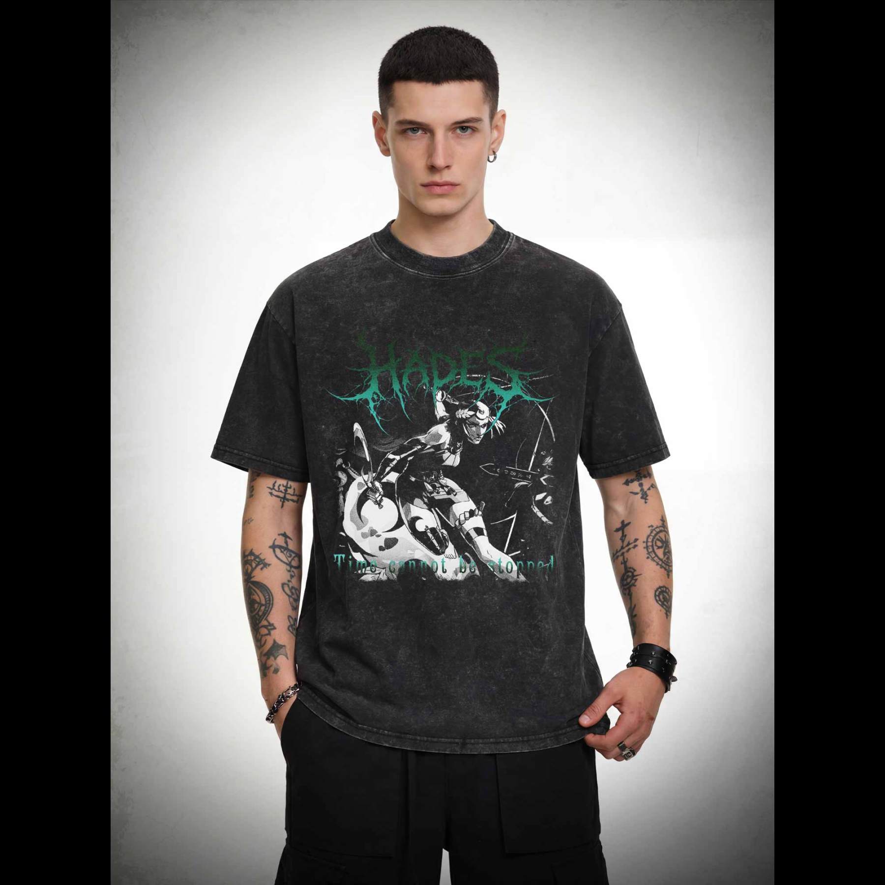 Time Flows Washed T-shirt