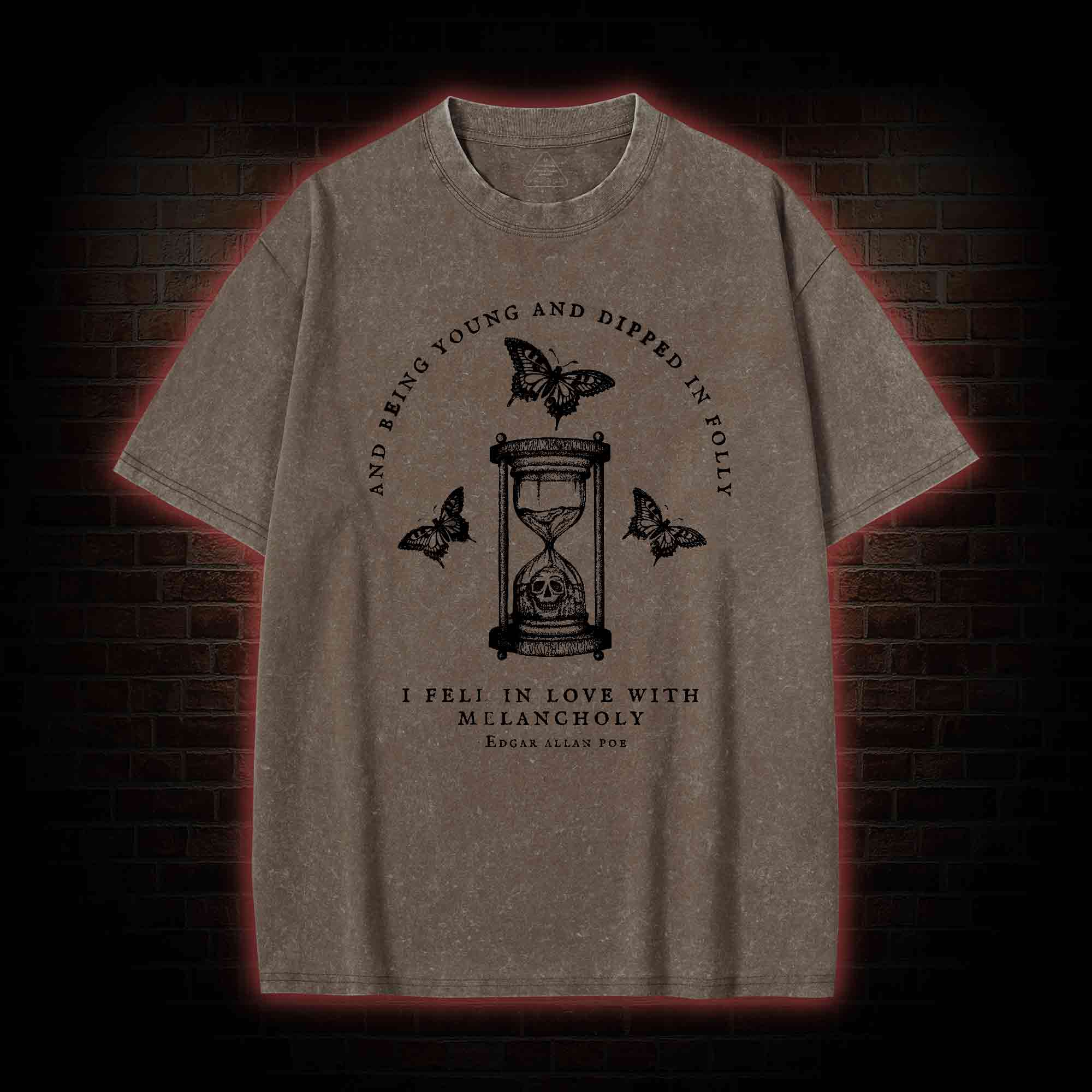 I Fell in Love with Melancholy Washed T-shirt