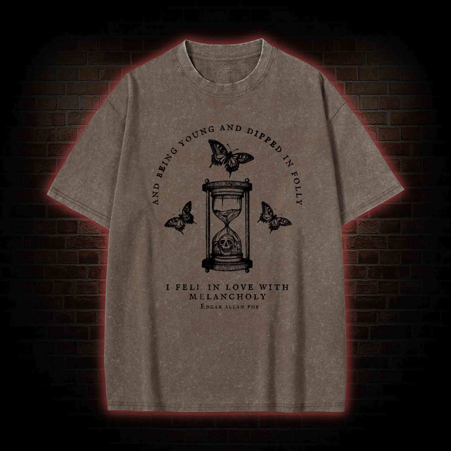 I Fell in Love with Melancholy Washed T-shirt