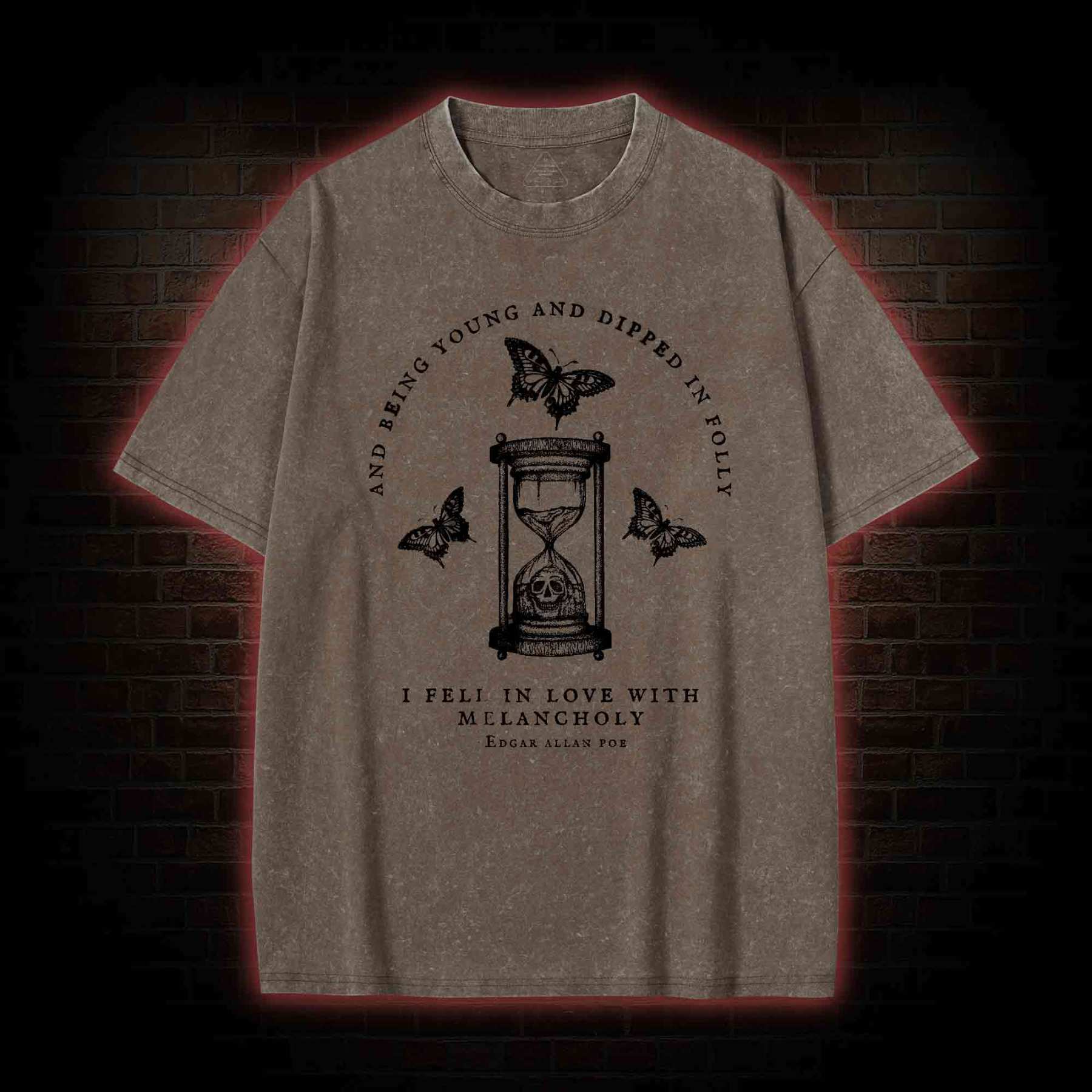 I Fell in Love with Melancholy Washed T-shirt