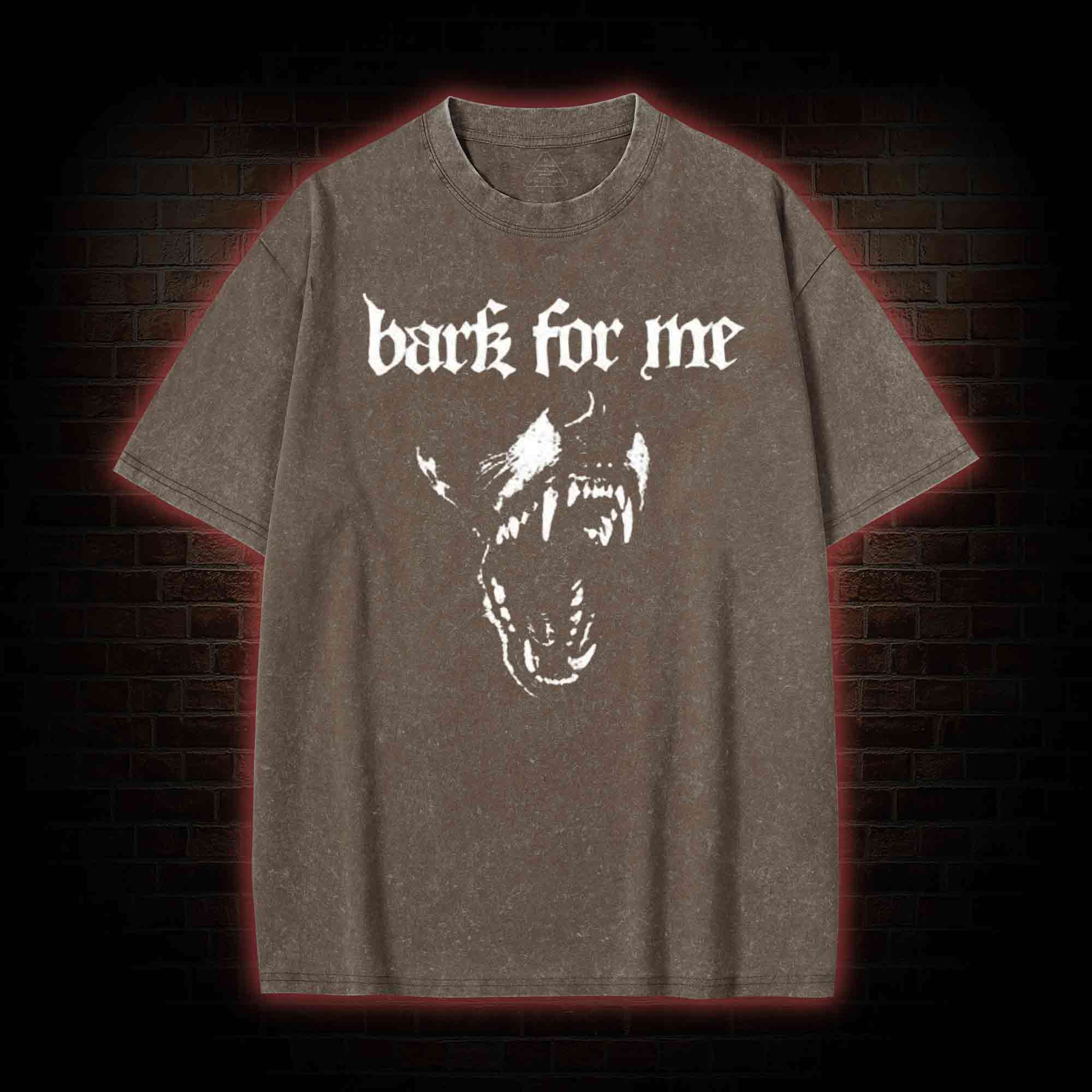 Bark for Me Washed T-shirt